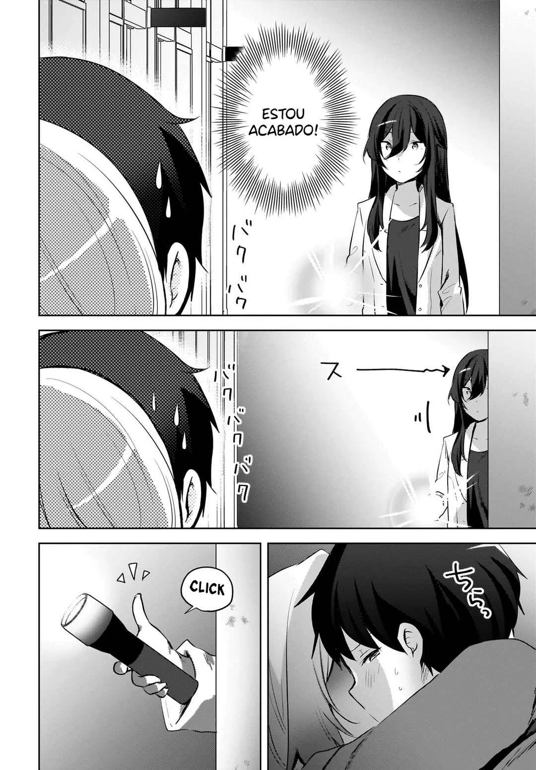 Ushiro no Seki no Gal ni Sukarete Shimatta.: Mou Ore wa Dame kamo Shirenai. — Cap. 15, pág. 9
