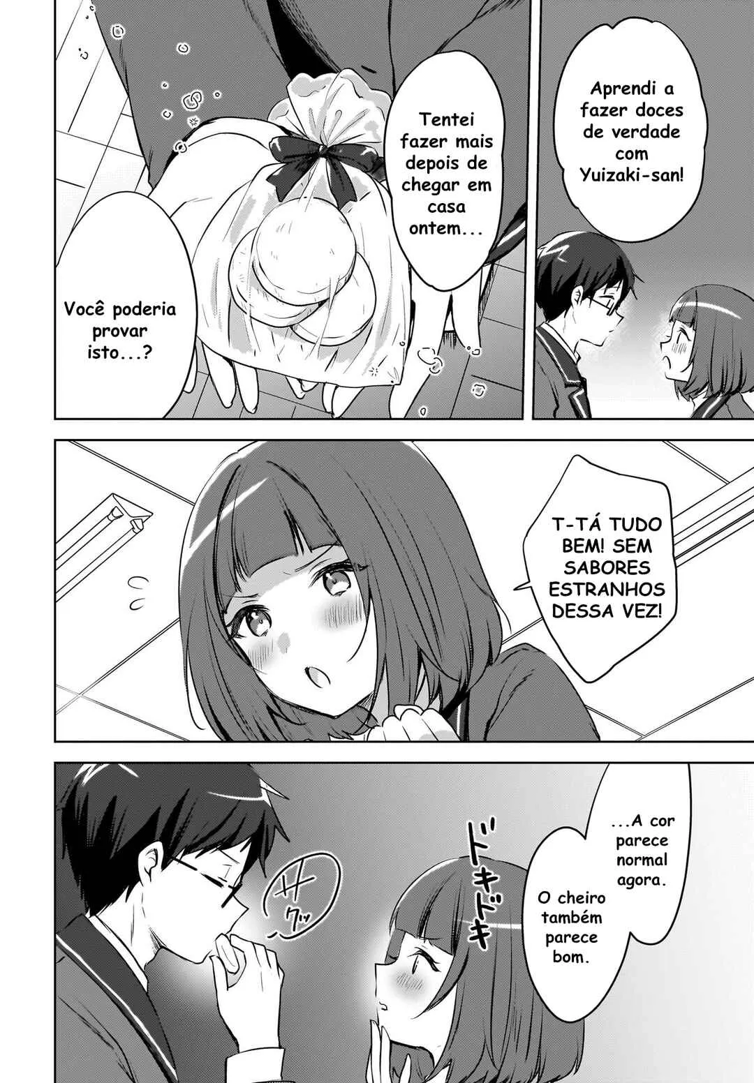 Ushiro no Seki no Gal ni Sukarete Shimatta.: Mou Ore wa Dame kamo Shirenai. — Cap. 15, pág. 13