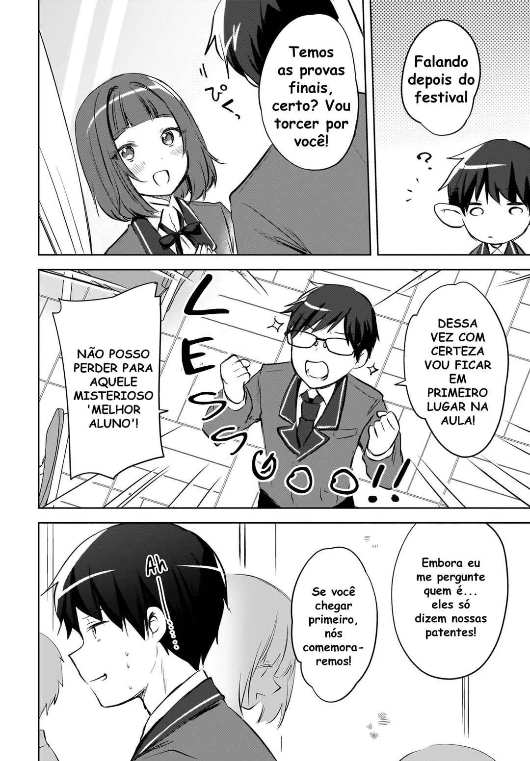 Ushiro no Seki no Gal ni Sukarete Shimatta.: Mou Ore wa Dame kamo Shirenai. — Cap. 15, pág. 15