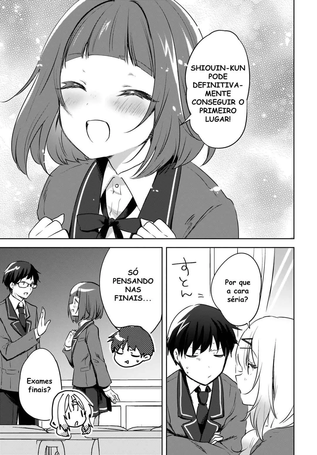 Ushiro no Seki no Gal ni Sukarete Shimatta.: Mou Ore wa Dame kamo Shirenai. — Cap. 15, pág. 16