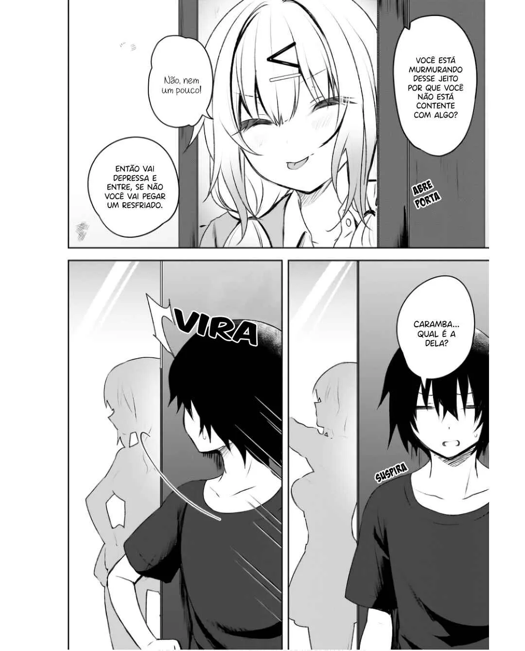 Ushiro no Seki no Gal ni Sukarete Shimatta.: Mou Ore wa Dame kamo Shirenai. — Cap. 2, pág. 6