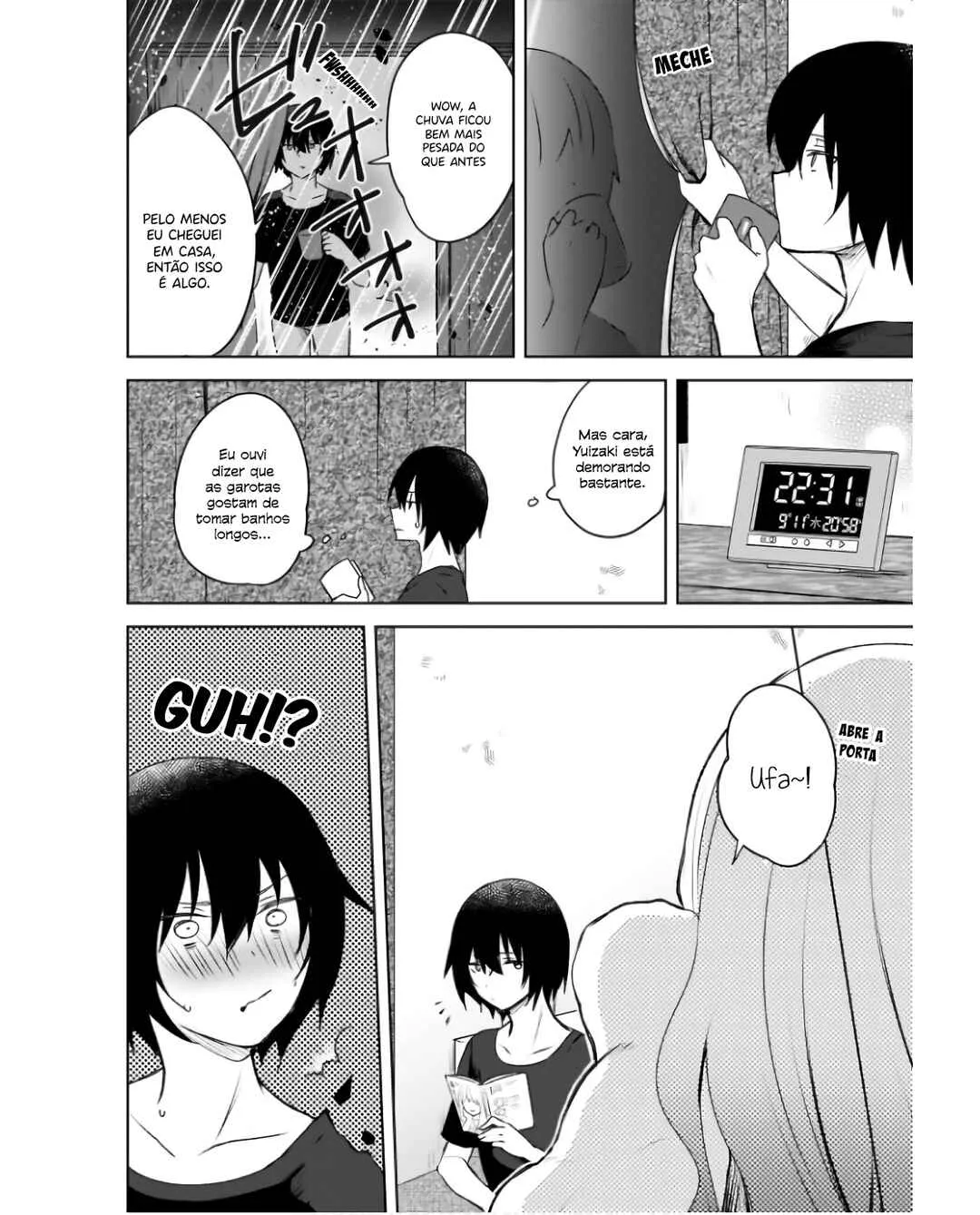 Ushiro no Seki no Gal ni Sukarete Shimatta.: Mou Ore wa Dame kamo Shirenai. — Cap. 2, pág. 8