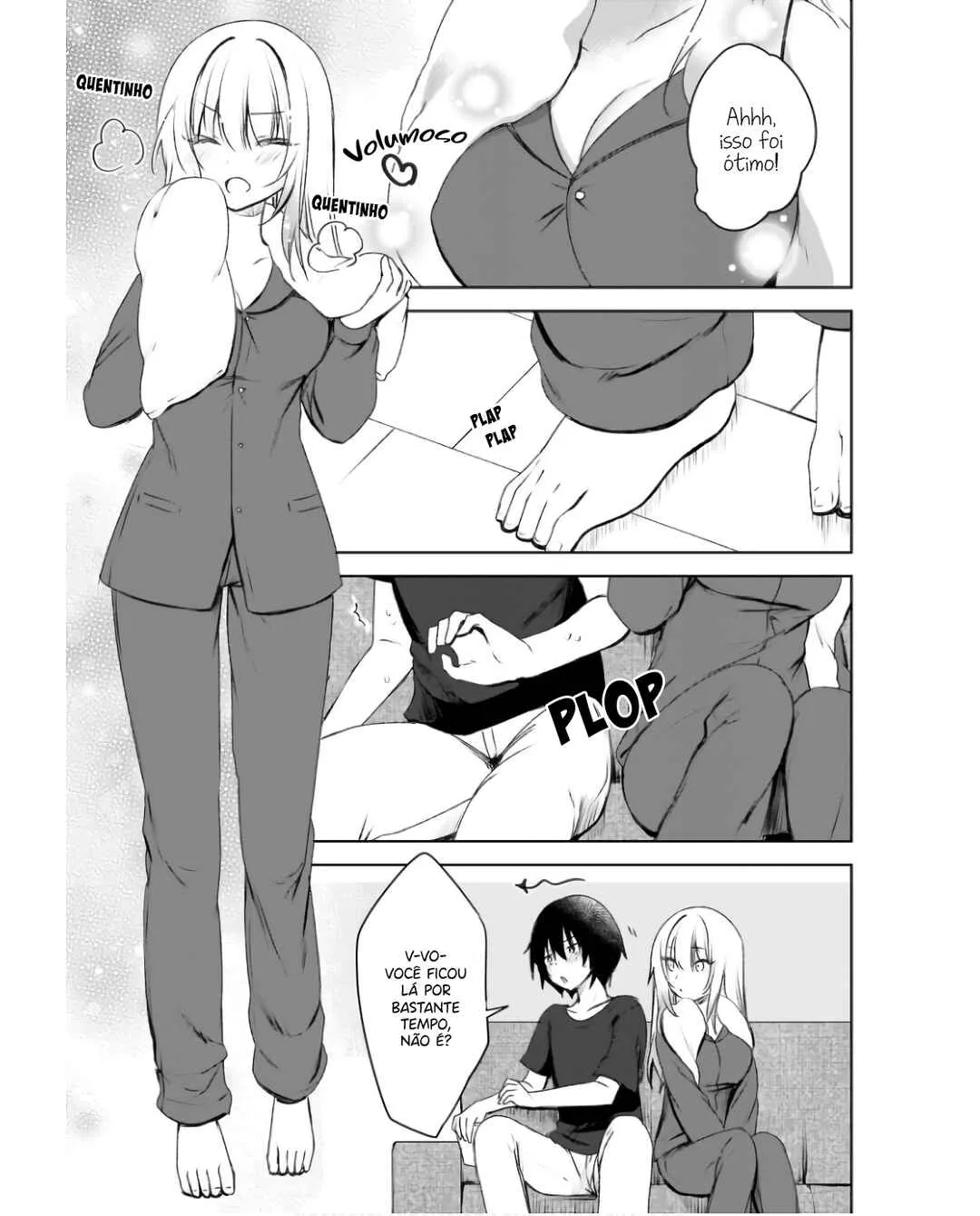 Ushiro no Seki no Gal ni Sukarete Shimatta.: Mou Ore wa Dame kamo Shirenai. — Cap. 2, pág. 9