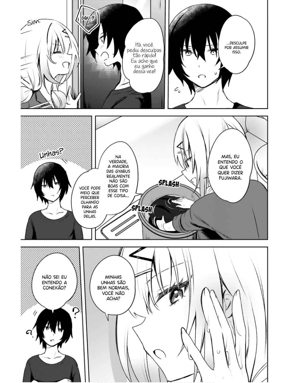 Ushiro no Seki no Gal ni Sukarete Shimatta.: Mou Ore wa Dame kamo Shirenai. — Cap. 2, pág. 15