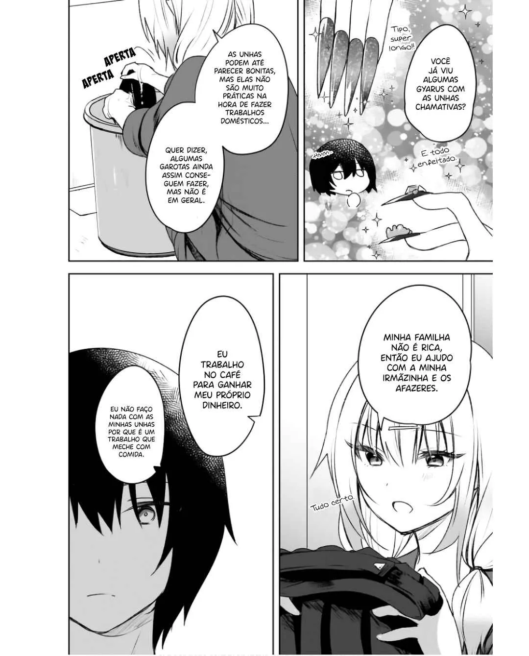 Ushiro no Seki no Gal ni Sukarete Shimatta.: Mou Ore wa Dame kamo Shirenai. — Cap. 2, pág. 16