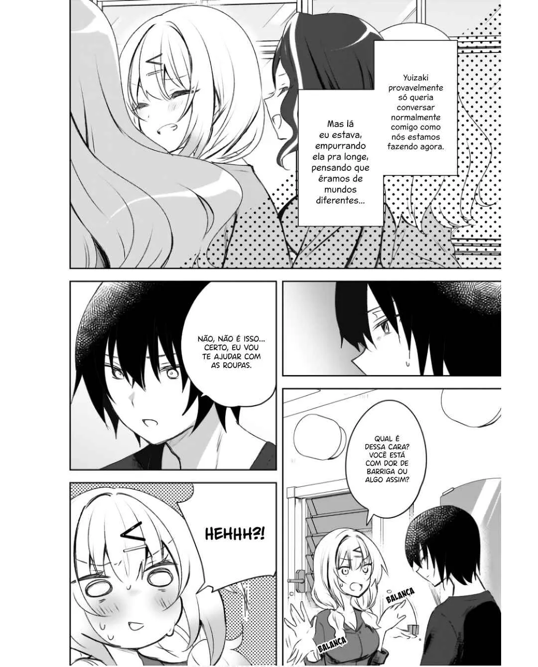 Ushiro no Seki no Gal ni Sukarete Shimatta.: Mou Ore wa Dame kamo Shirenai. — Cap. 2, pág. 18
