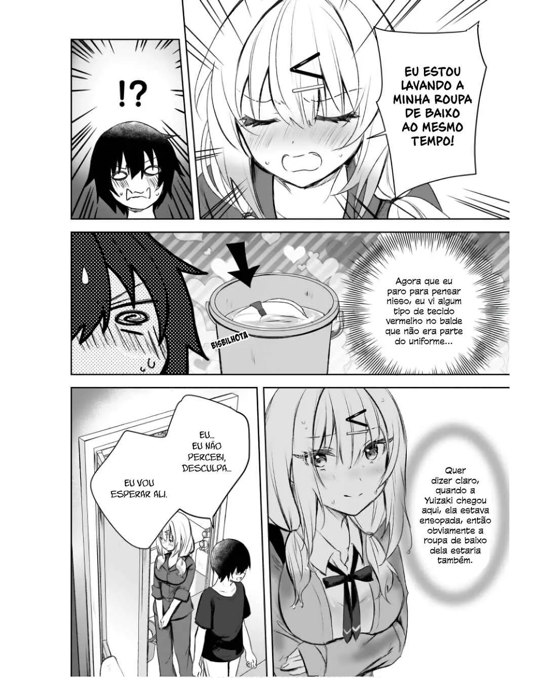 Ushiro no Seki no Gal ni Sukarete Shimatta.: Mou Ore wa Dame kamo Shirenai. — Cap. 2, pág. 20