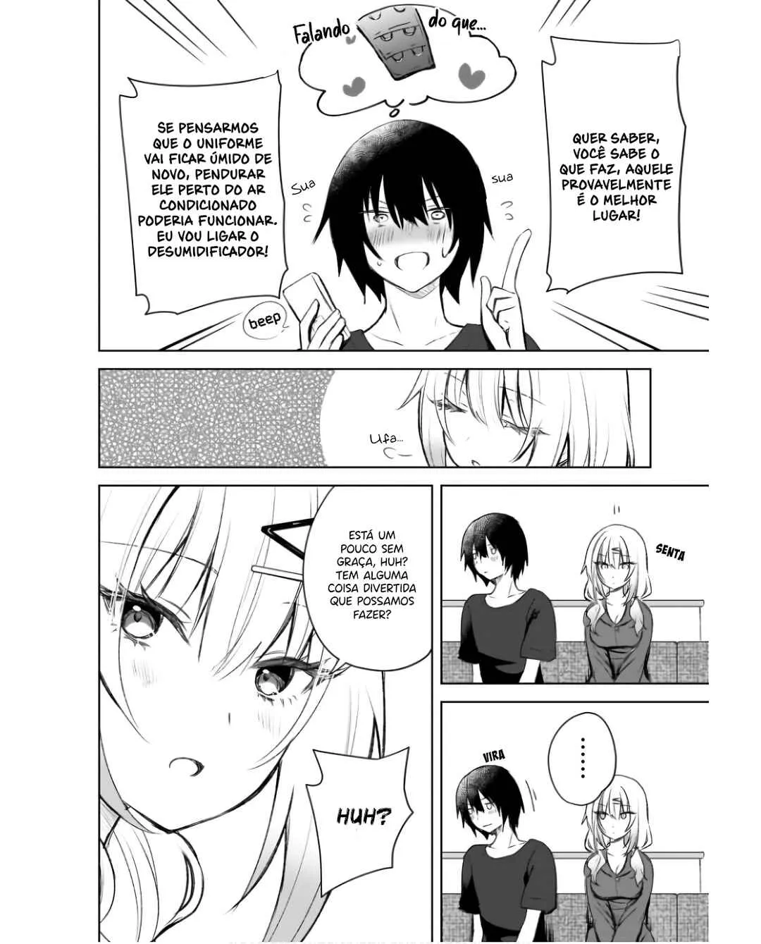 Ushiro no Seki no Gal ni Sukarete Shimatta.: Mou Ore wa Dame kamo Shirenai. — Cap. 2, pág. 22