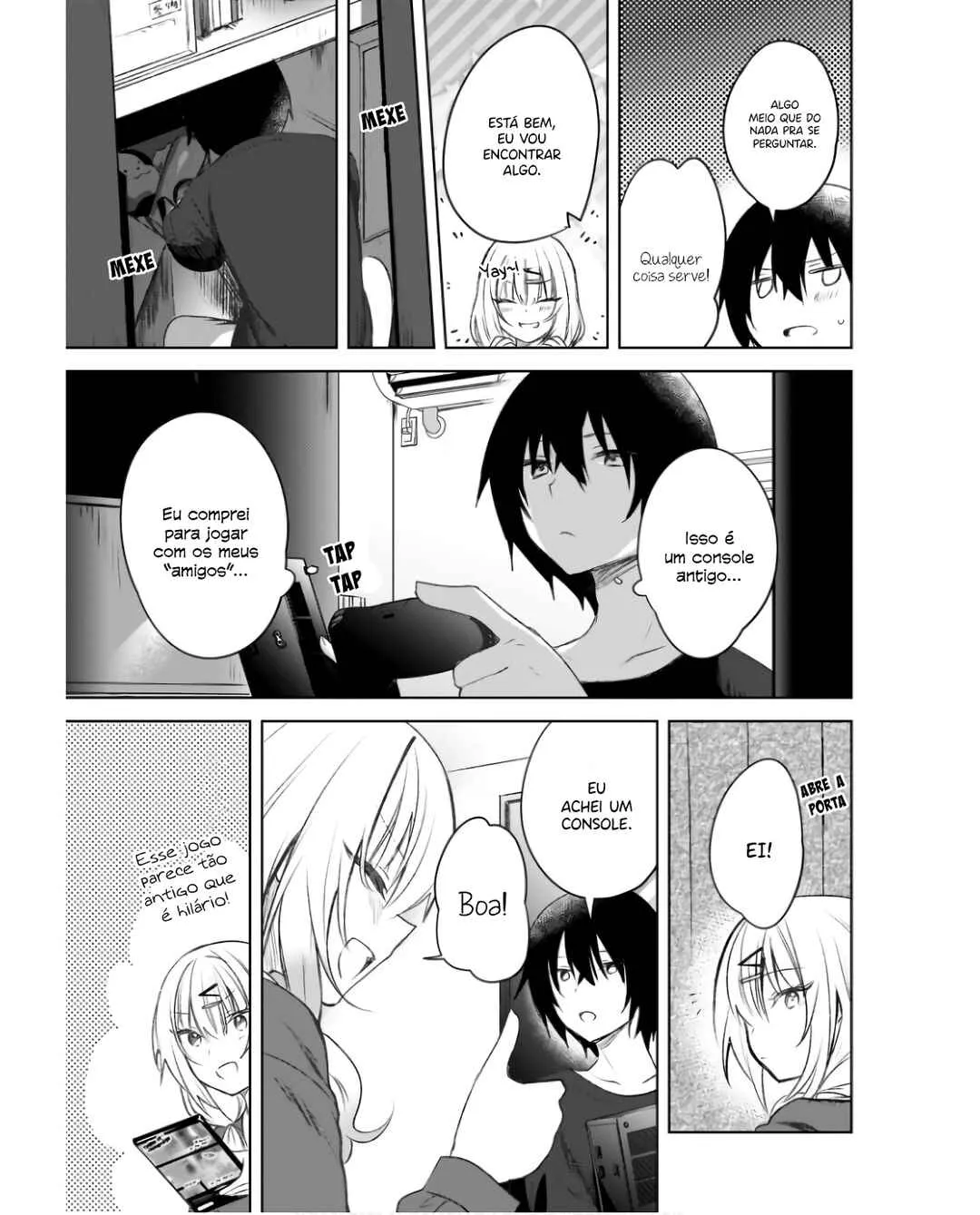 Ushiro no Seki no Gal ni Sukarete Shimatta.: Mou Ore wa Dame kamo Shirenai. — Cap. 2, pág. 23