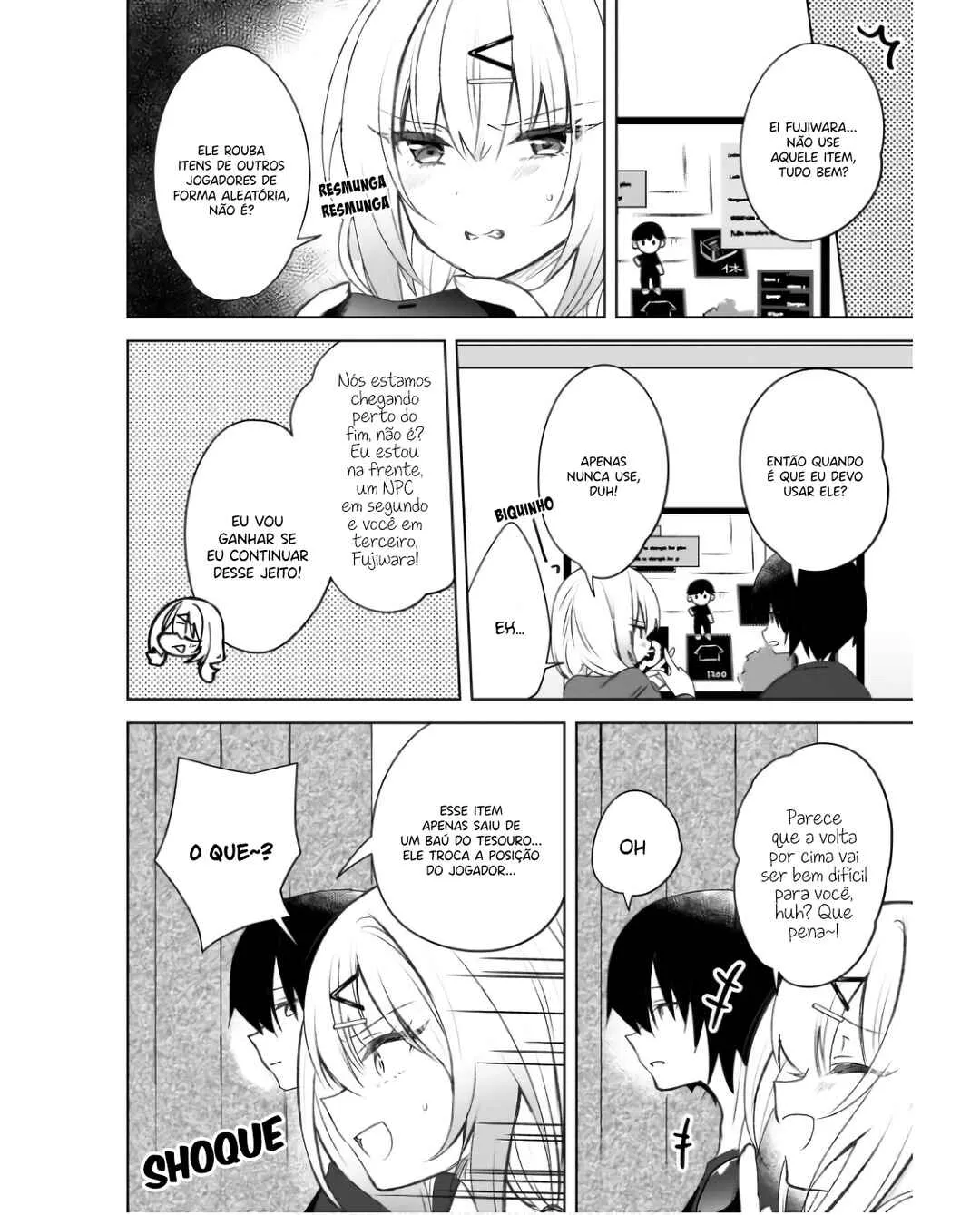 Ushiro no Seki no Gal ni Sukarete Shimatta.: Mou Ore wa Dame kamo Shirenai. — Cap. 2, pág. 24