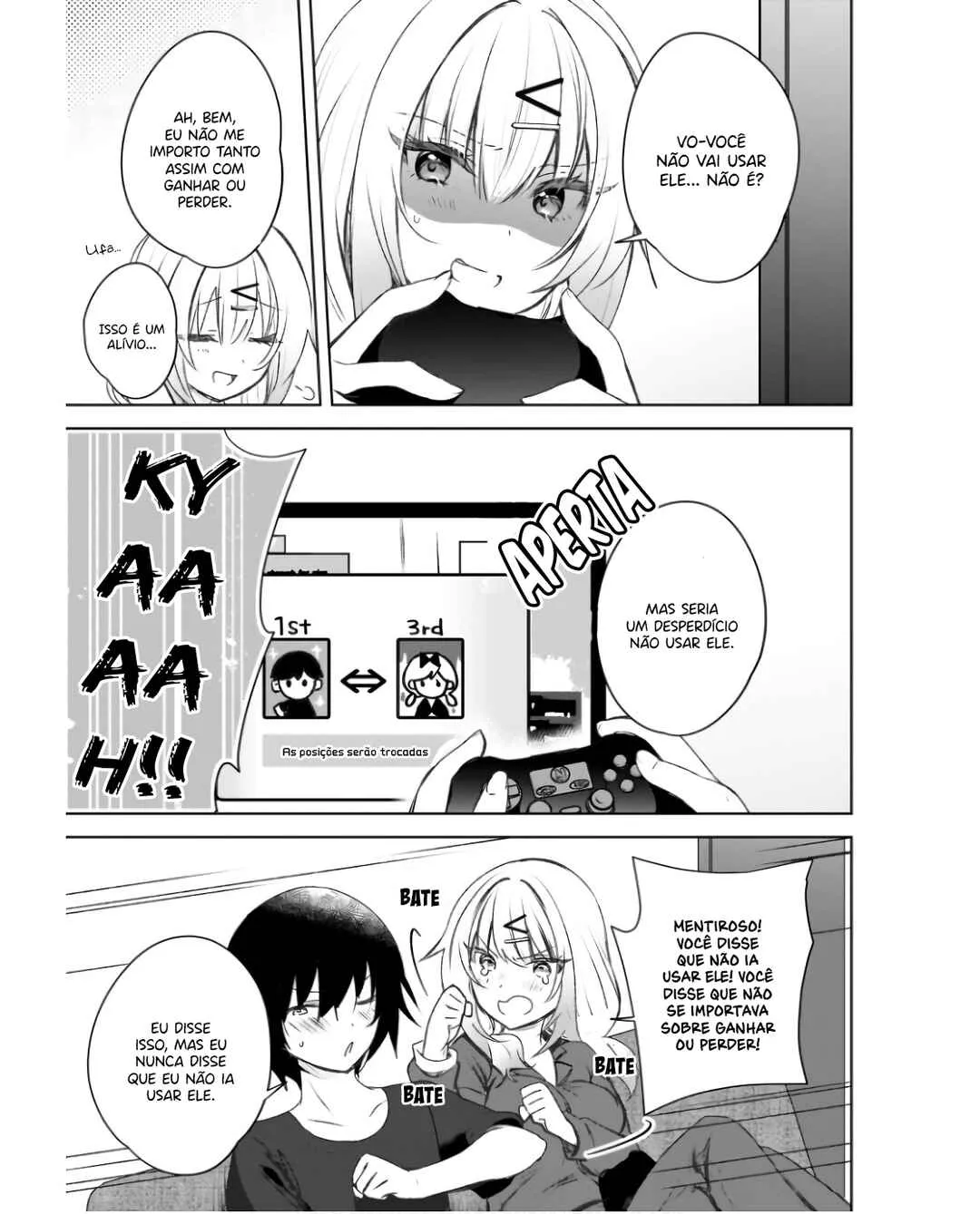 Ushiro no Seki no Gal ni Sukarete Shimatta.: Mou Ore wa Dame kamo Shirenai. — Cap. 2, pág. 25