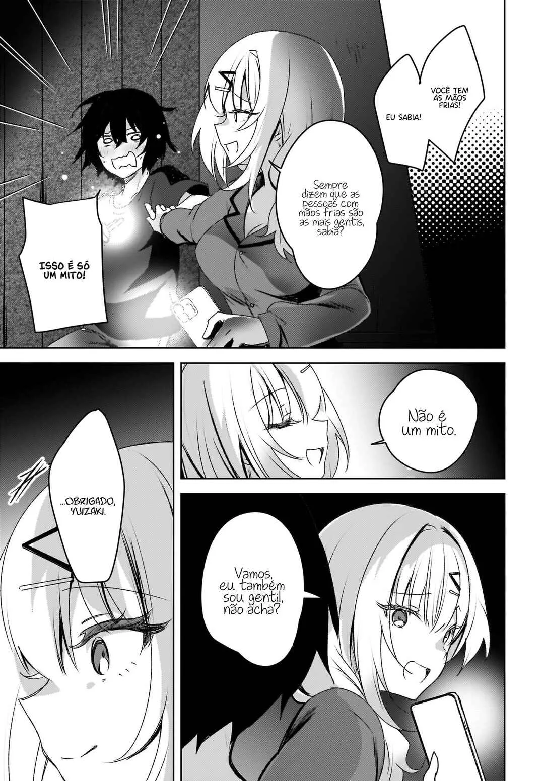 Ushiro no Seki no Gal ni Sukarete Shimatta.: Mou Ore wa Dame kamo Shirenai. — Cap. 3, pág. 10