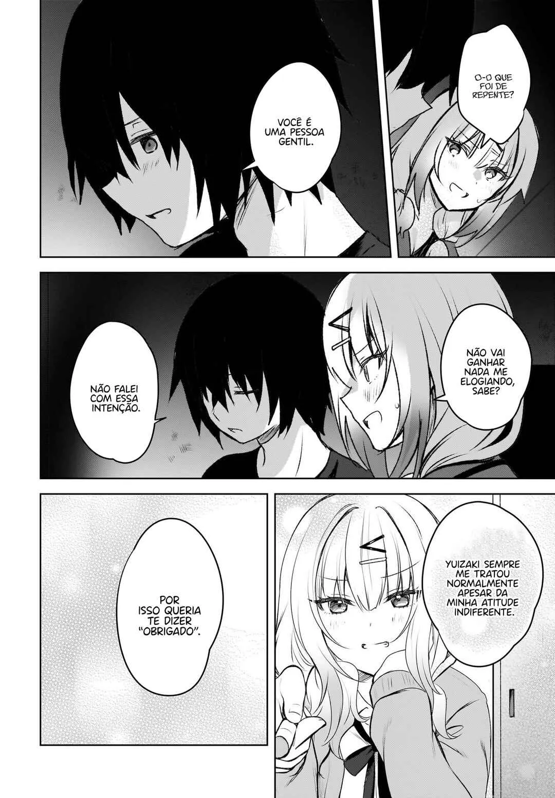Ushiro no Seki no Gal ni Sukarete Shimatta.: Mou Ore wa Dame kamo Shirenai. — Cap. 3, pág. 11