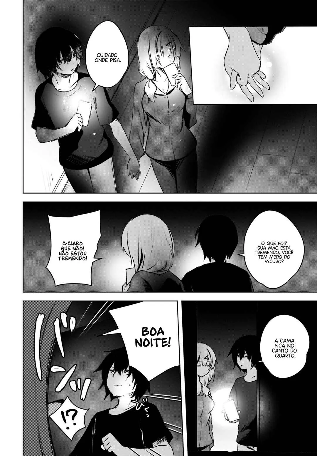 Ushiro no Seki no Gal ni Sukarete Shimatta.: Mou Ore wa Dame kamo Shirenai. — Cap. 3, pág. 13