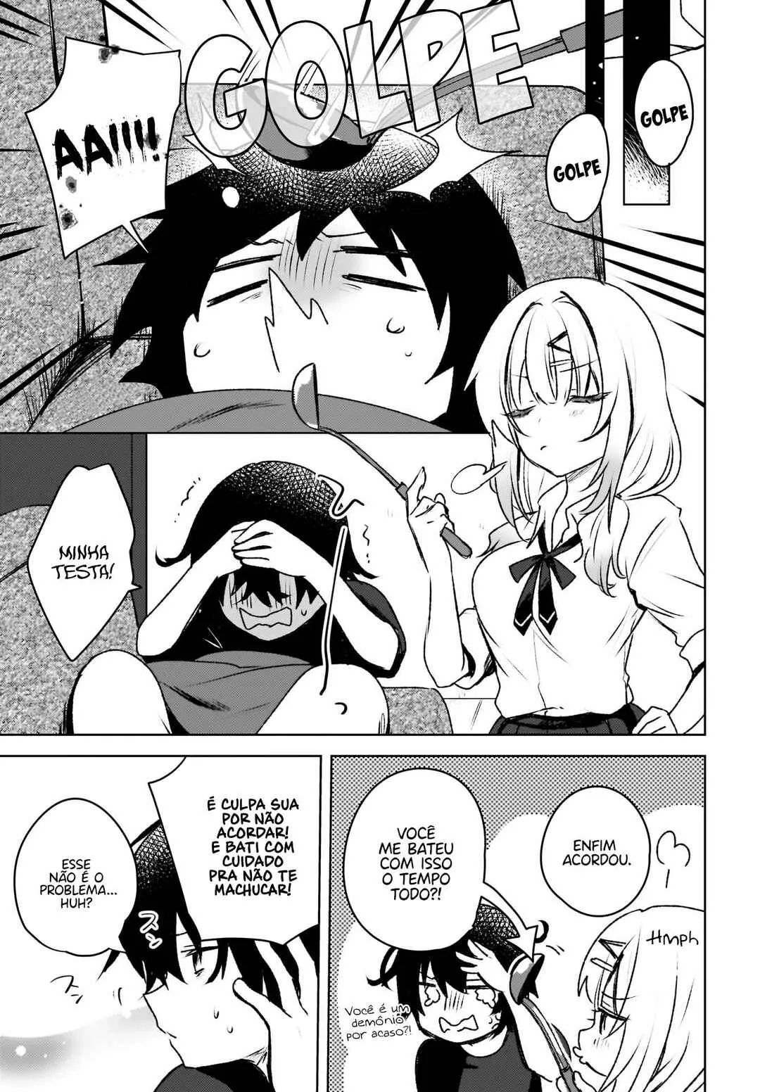 Ushiro no Seki no Gal ni Sukarete Shimatta.: Mou Ore wa Dame kamo Shirenai. — Cap. 3, pág. 16
