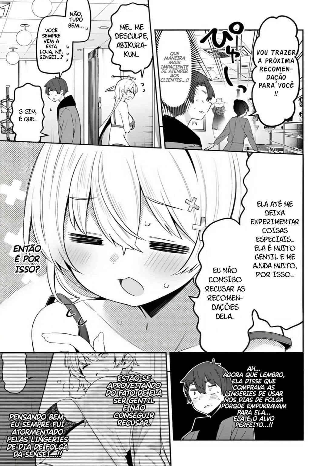 Yowa Yowa Sensei — Cap. 101, pág. 3