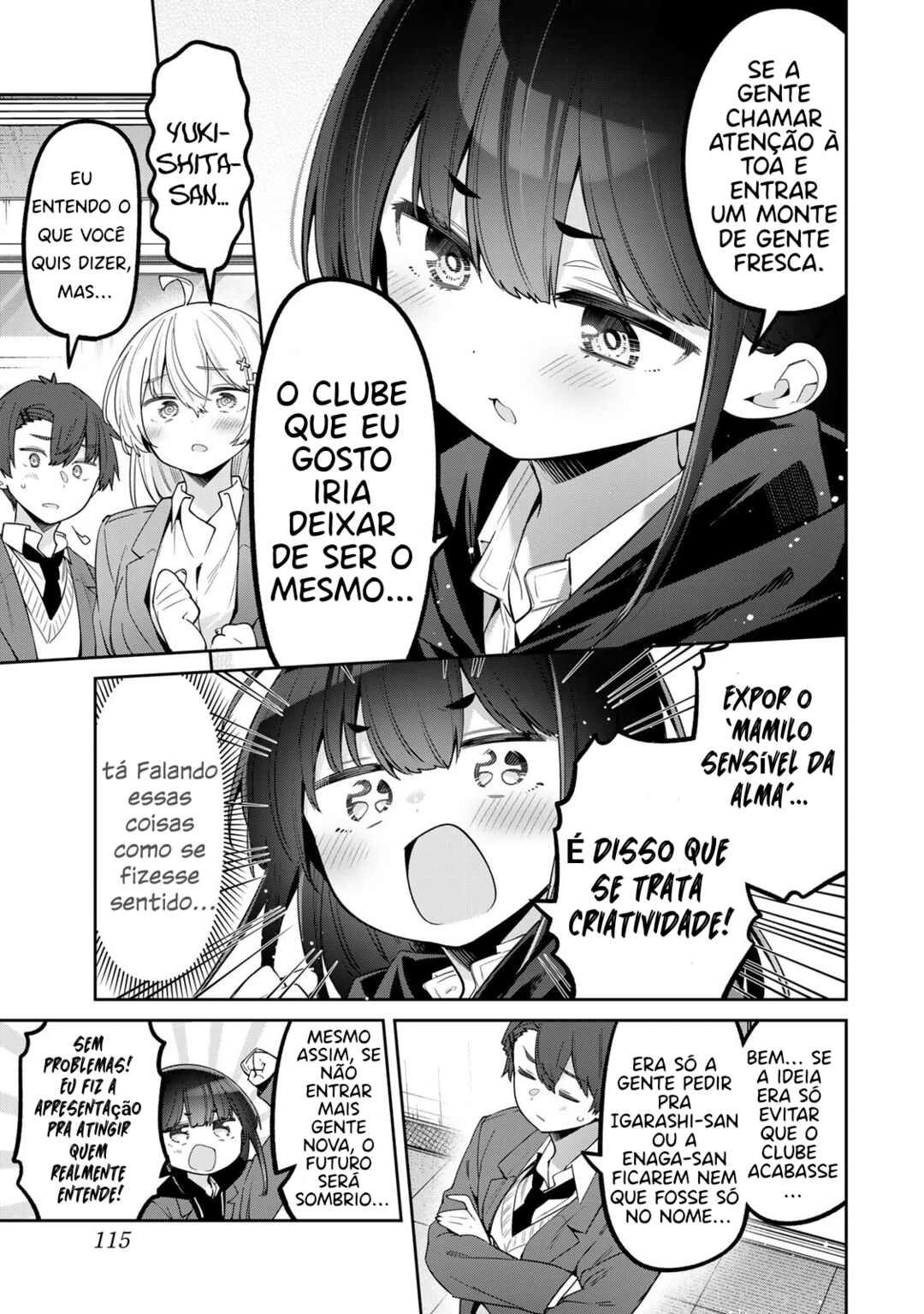 Yowa Yowa Sensei — Cap. 121, pág. 14