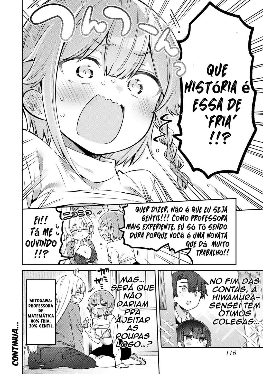 Yowa Yowa Sensei — Cap. 148, pág. 14