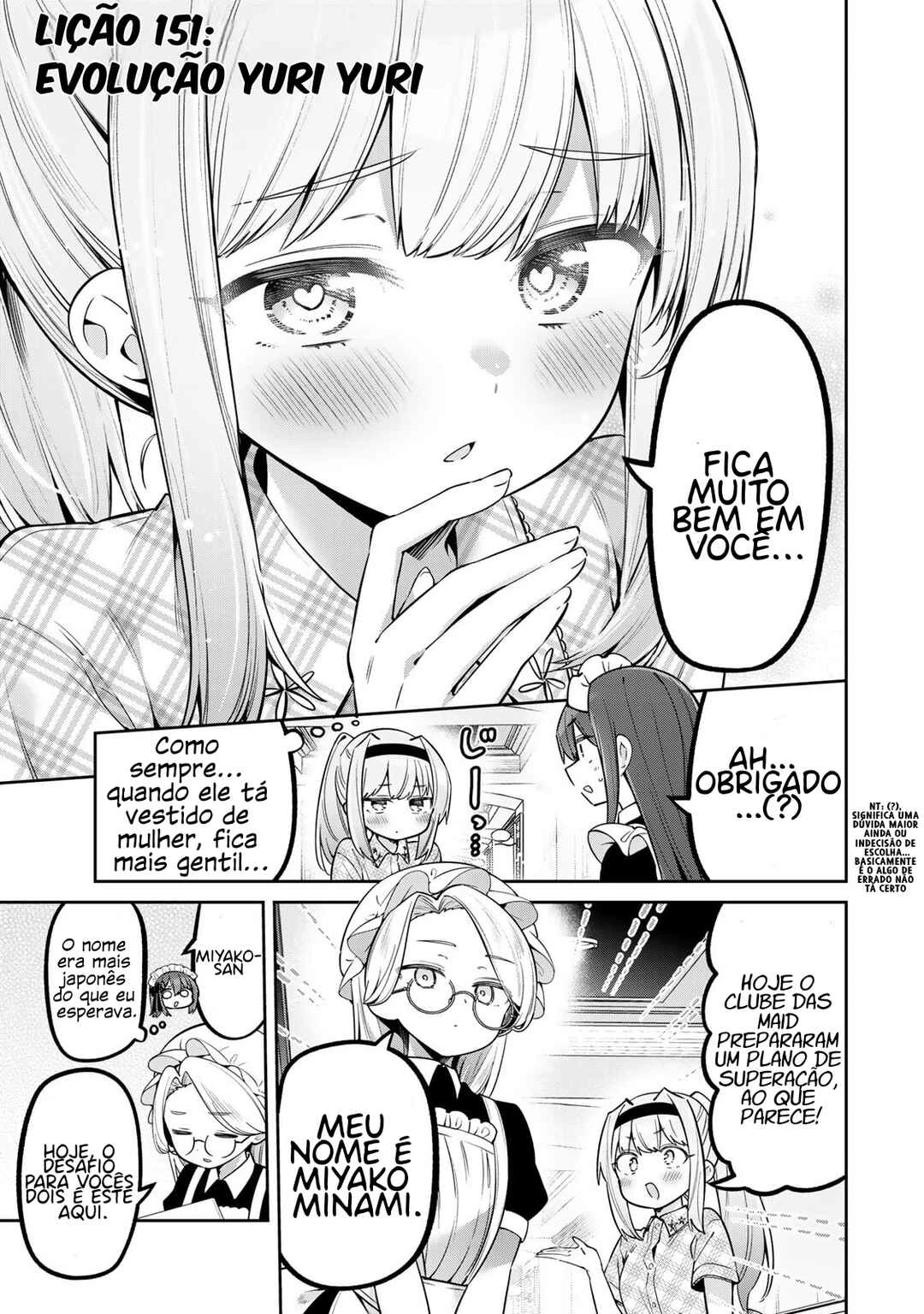 Yowa Yowa Sensei — Cap. 151, pág. 3