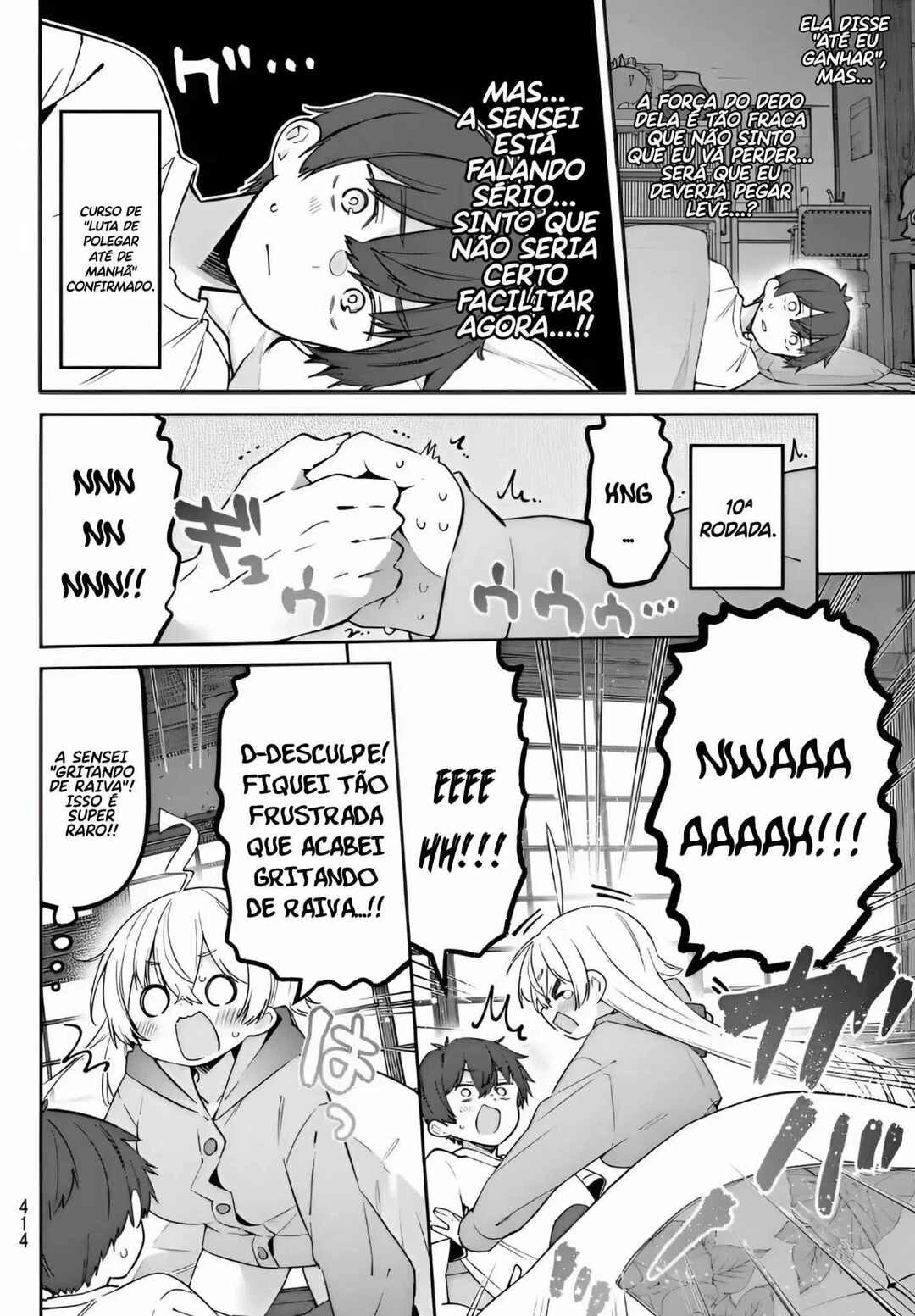 Yowa Yowa Sensei — Cap. 154, pág. 4