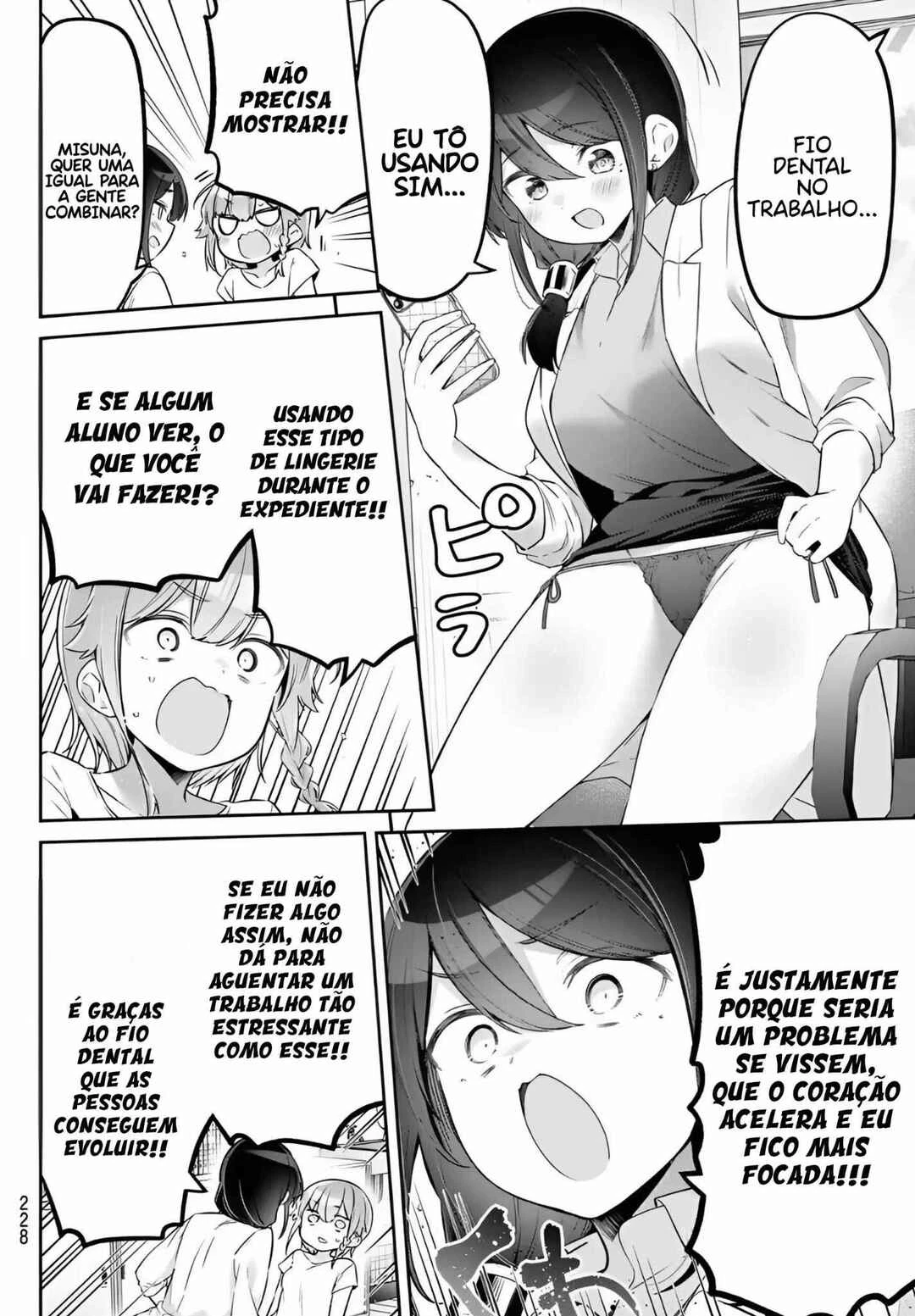 Yowa Yowa Sensei — Cap. 166, pág. 4