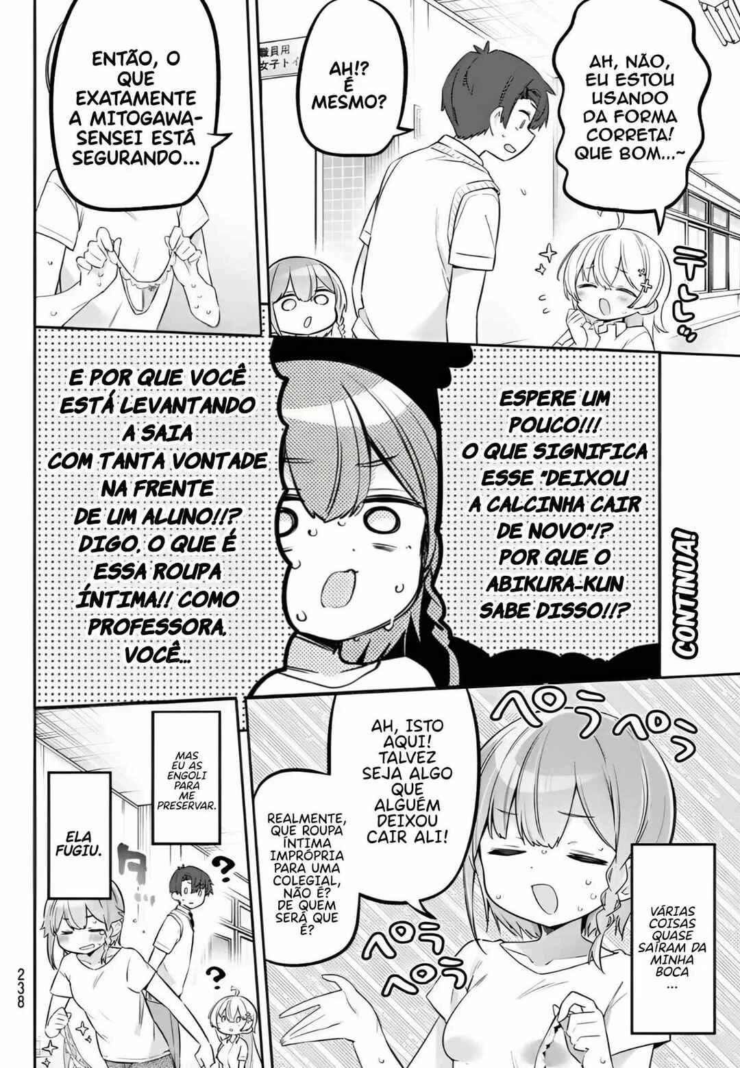 Yowa Yowa Sensei — Cap. 166, pág. 14