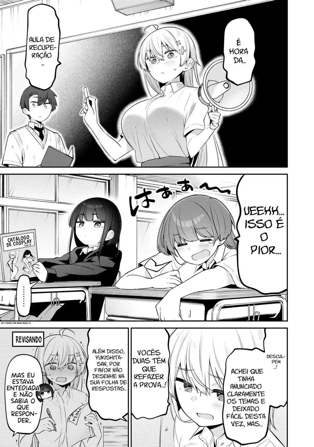 Yowa Yowa Sensei — Cap. 22, pág. 3