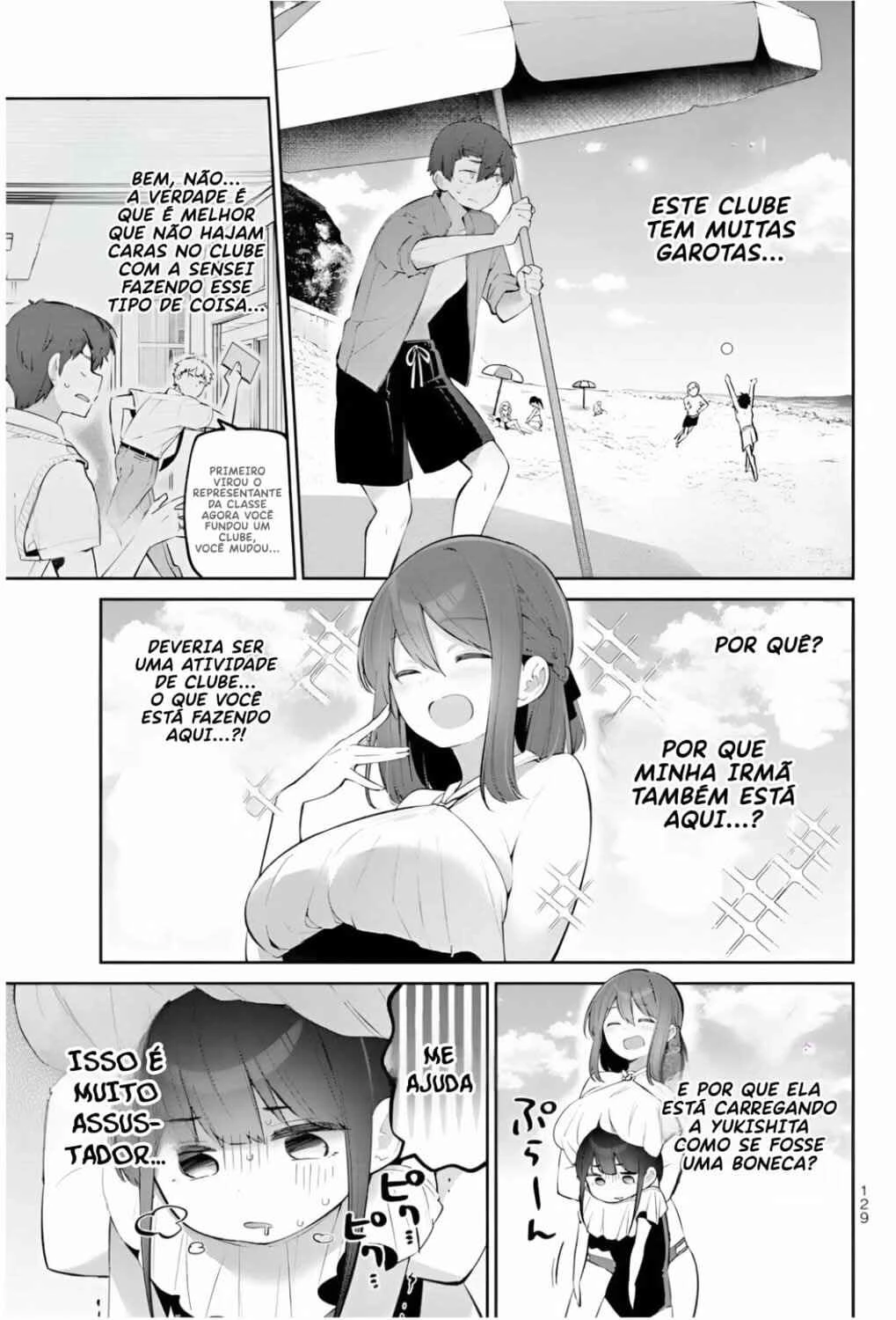 Yowa Yowa Sensei — Cap. 28, pág. 3