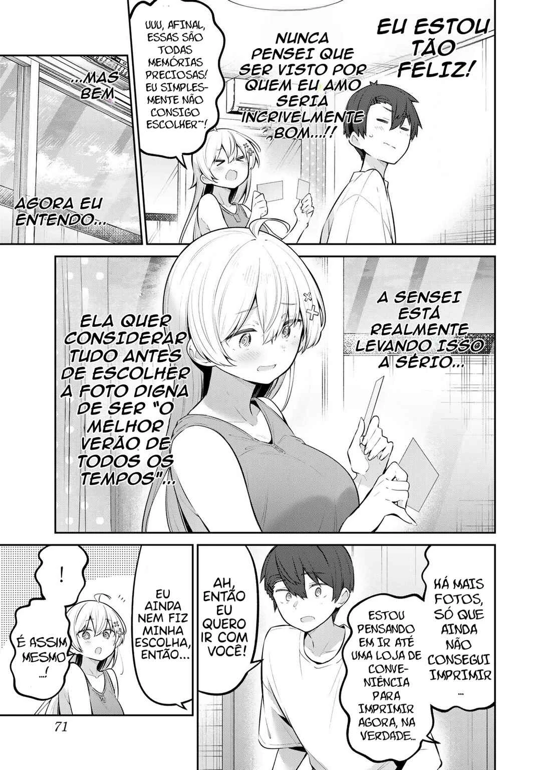 Yowa Yowa Sensei — Cap. 43, pág. 7
