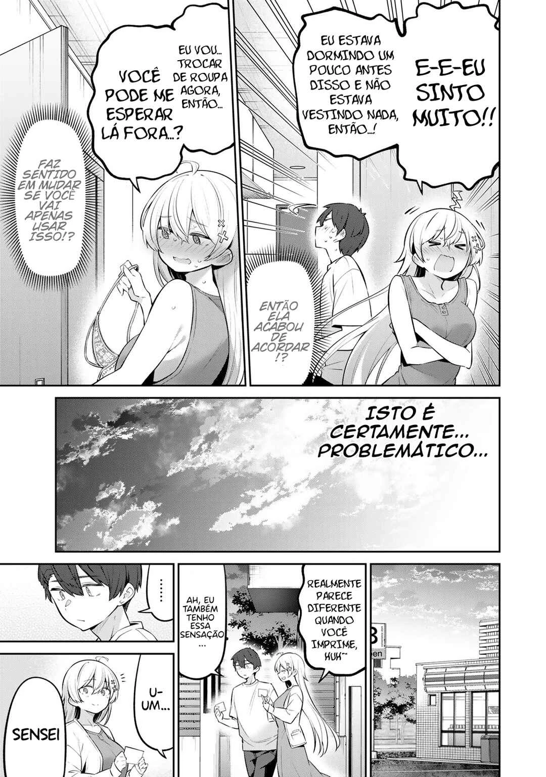 Yowa Yowa Sensei — Cap. 43, pág. 9