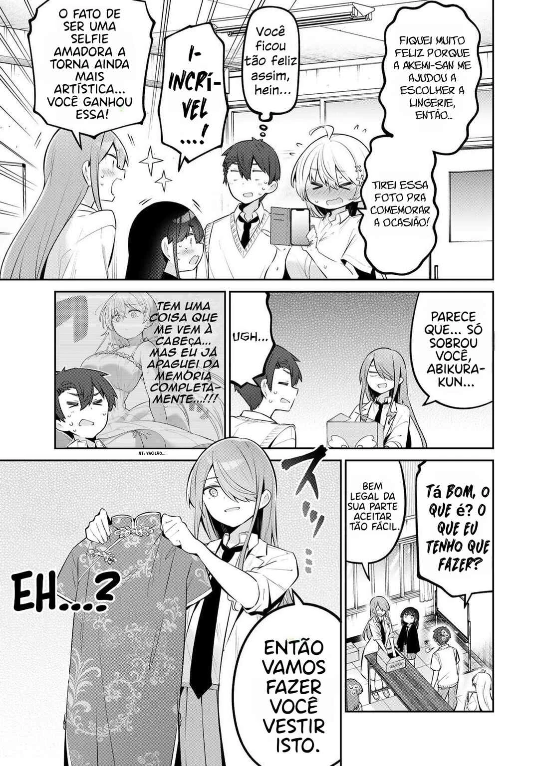 Yowa Yowa Sensei — Cap. 44, pág. 9