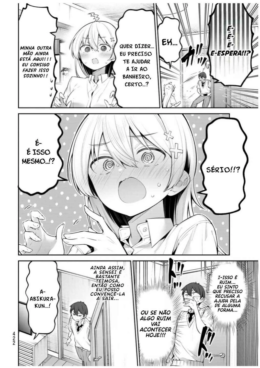 Yowa Yowa Sensei — Cap. 48, pág. 4