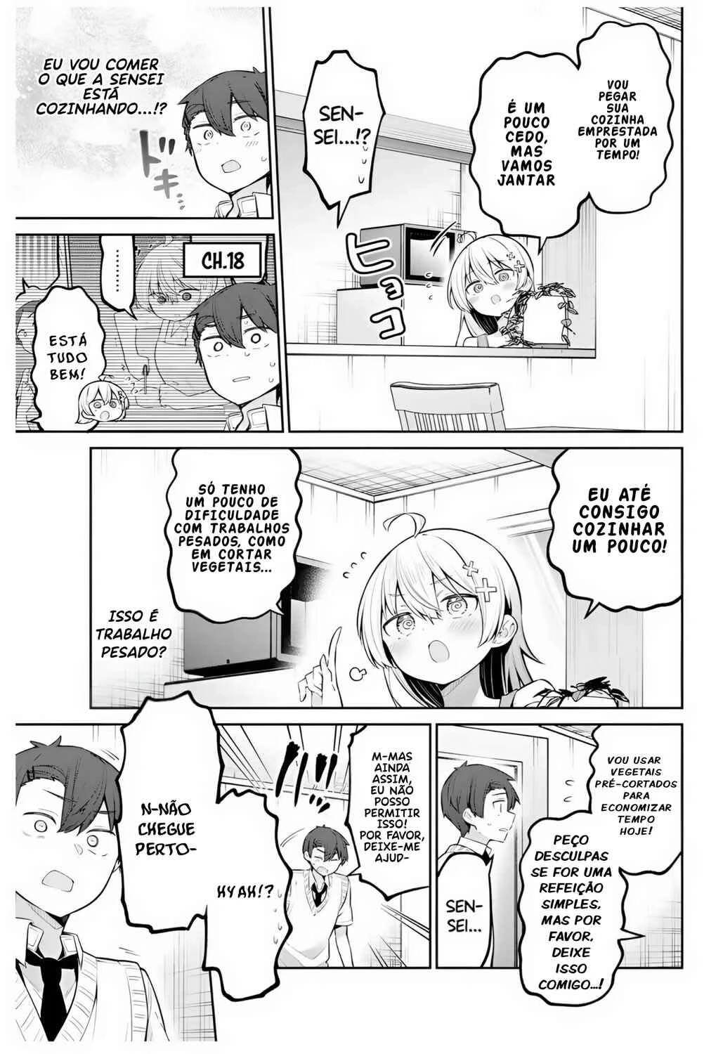 Yowa Yowa Sensei — Cap. 48, pág. 5