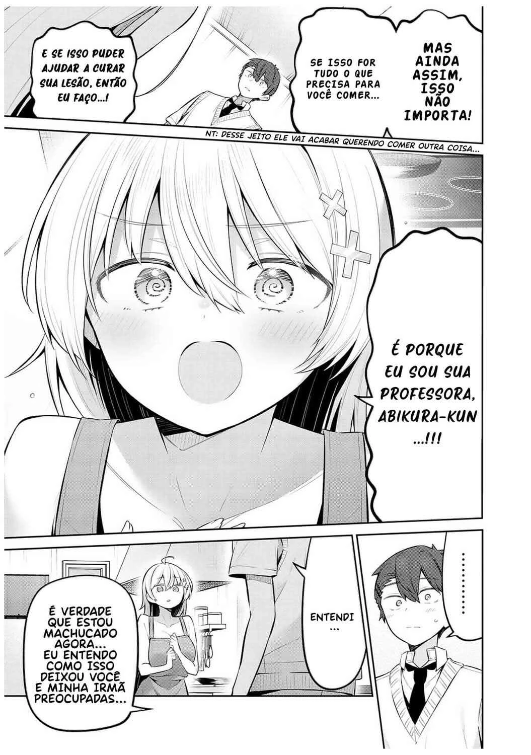 Yowa Yowa Sensei — Cap. 48, pág. 9