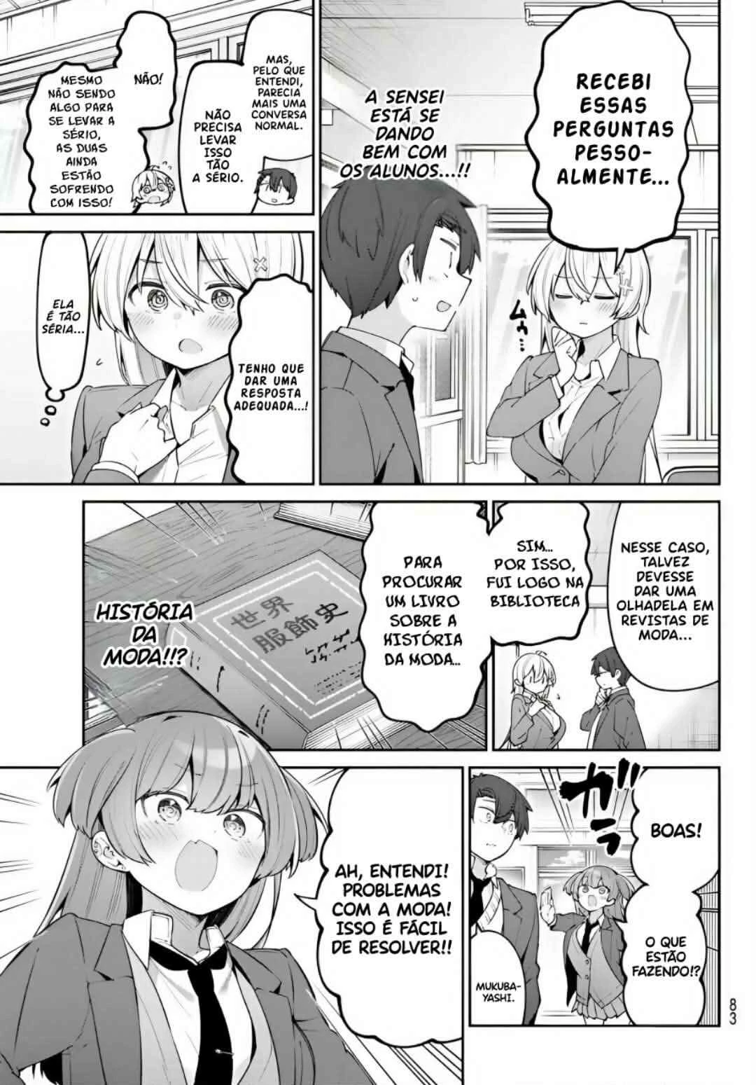 Yowa Yowa Sensei — Cap. 62, pág. 3