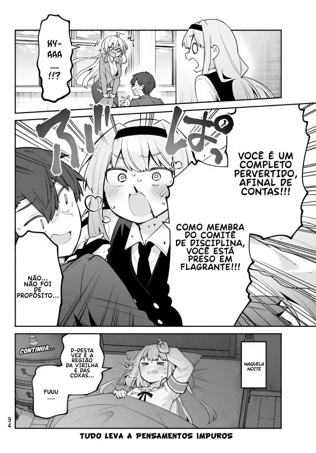 Yowa Yowa Sensei — Cap. 63, pág. 15