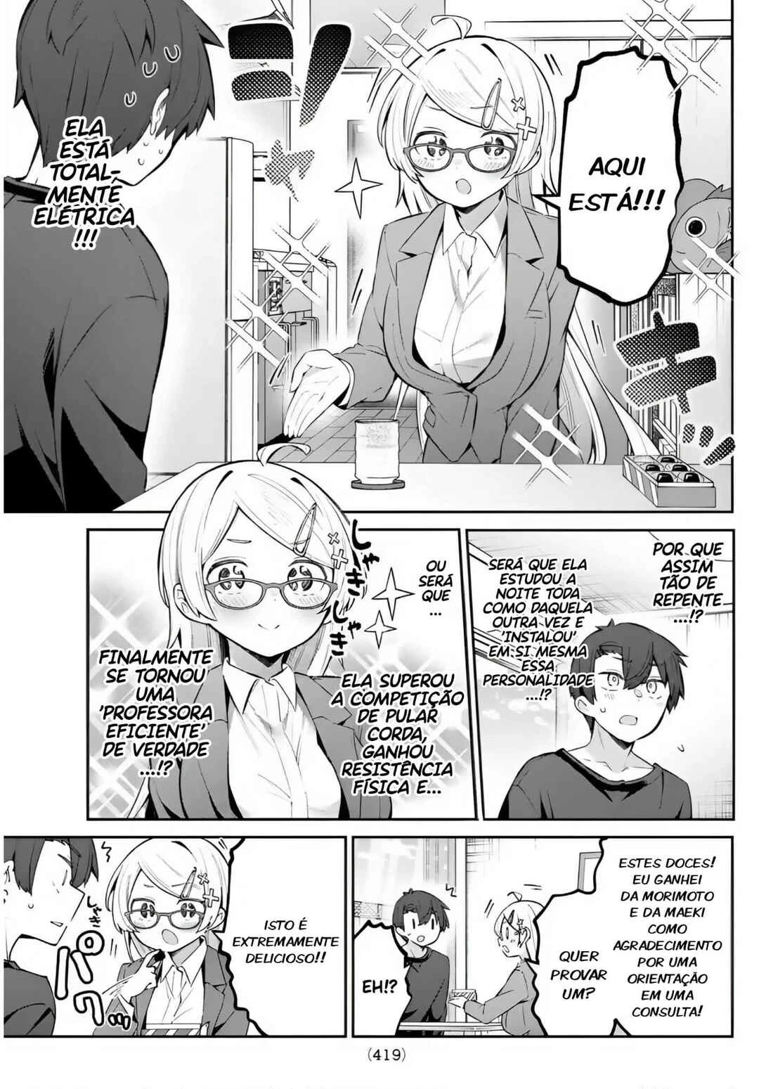 Yowa Yowa Sensei — Cap. 64, pág. 3