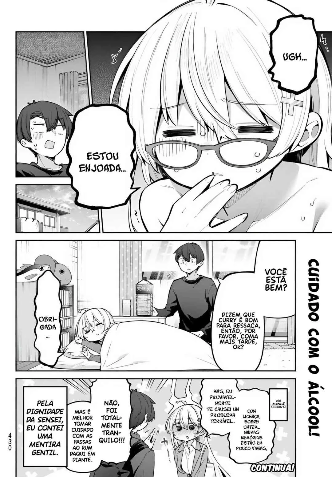 Yowa Yowa Sensei — Cap. 64, pág. 14