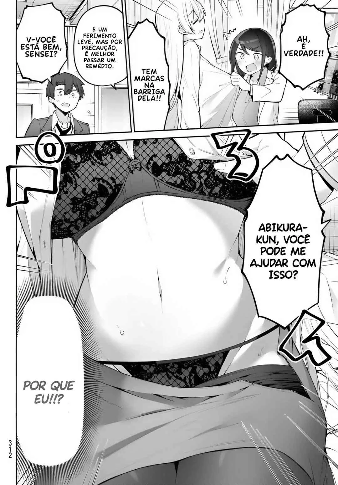 Yowa Yowa Sensei — Cap. 69, pág. 8