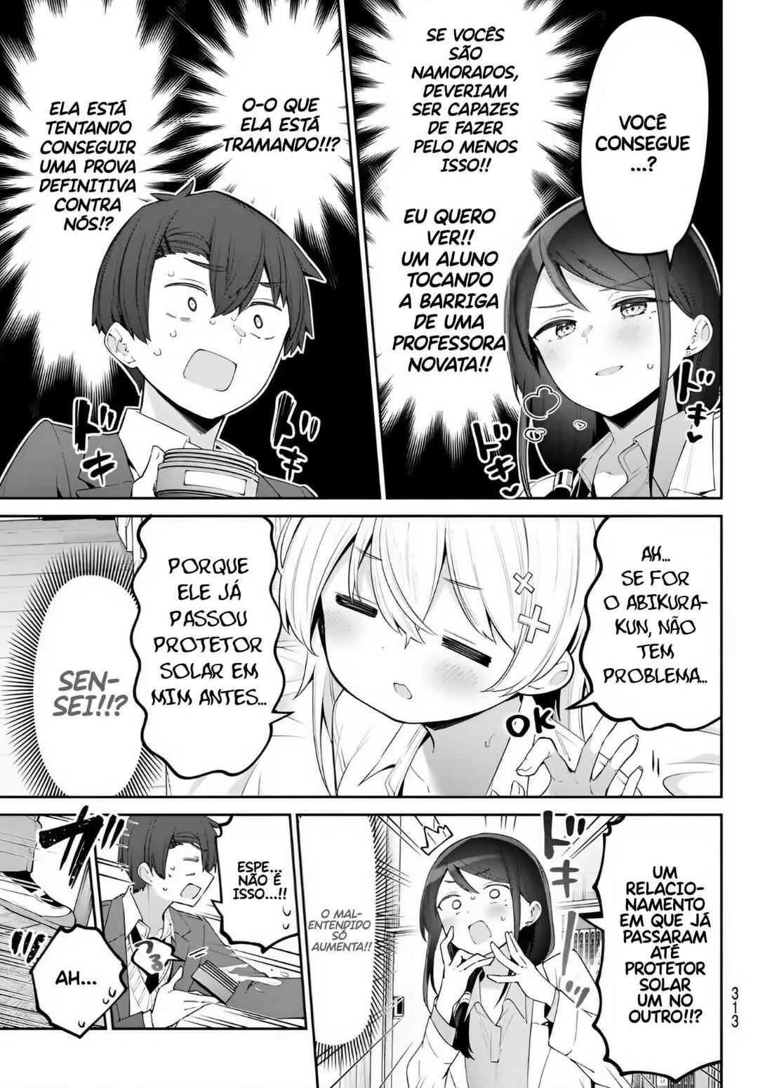 Yowa Yowa Sensei — Cap. 69, pág. 9