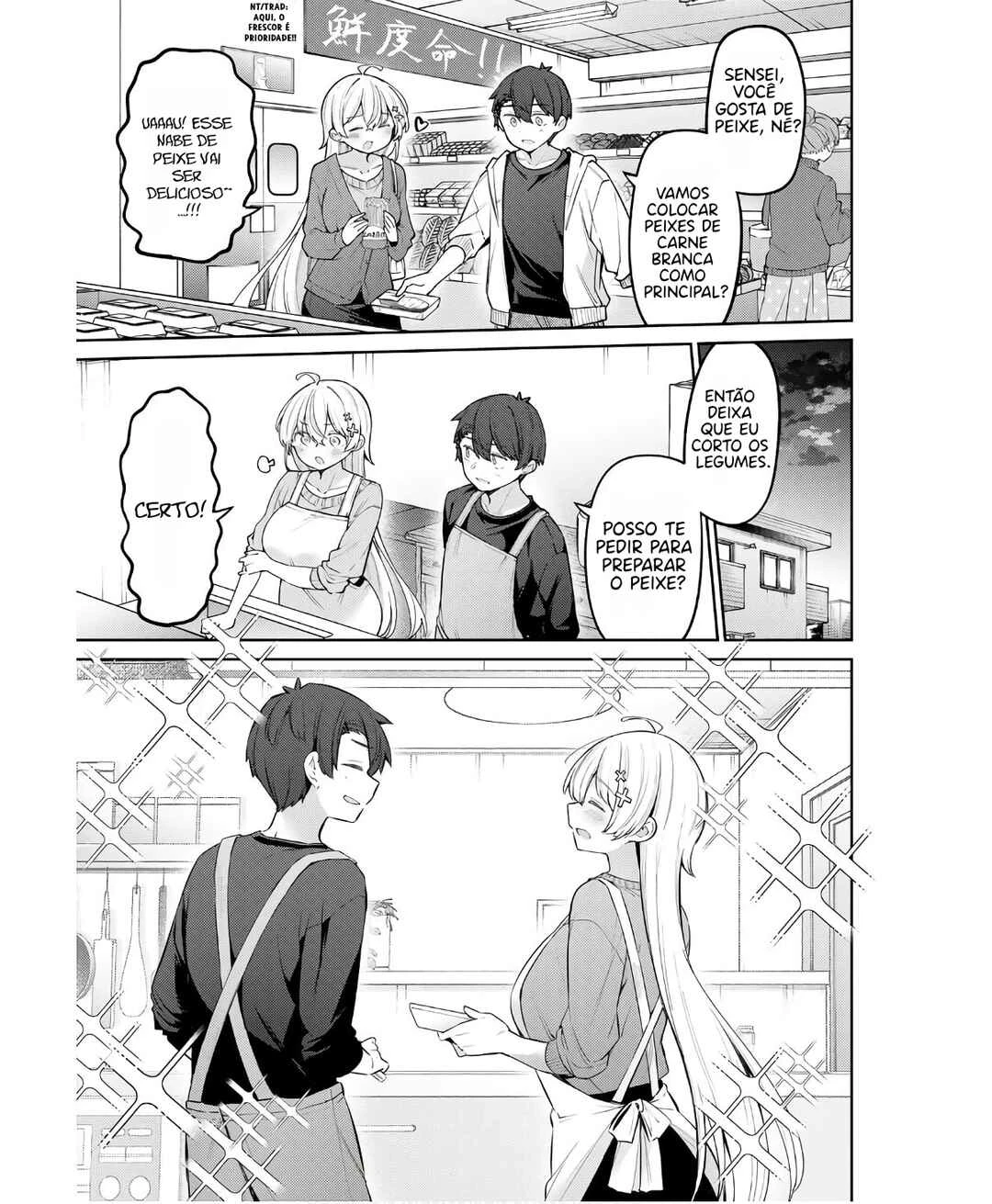 Yowa Yowa Sensei — Cap. 73, pág. 3