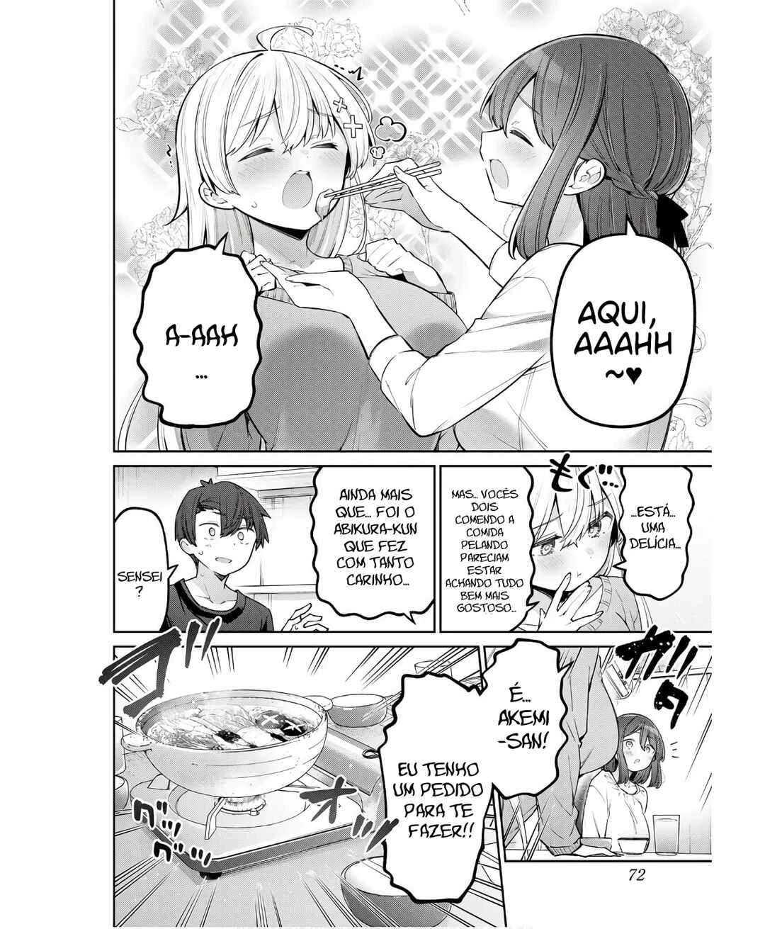 Yowa Yowa Sensei — Cap. 73, pág. 8
