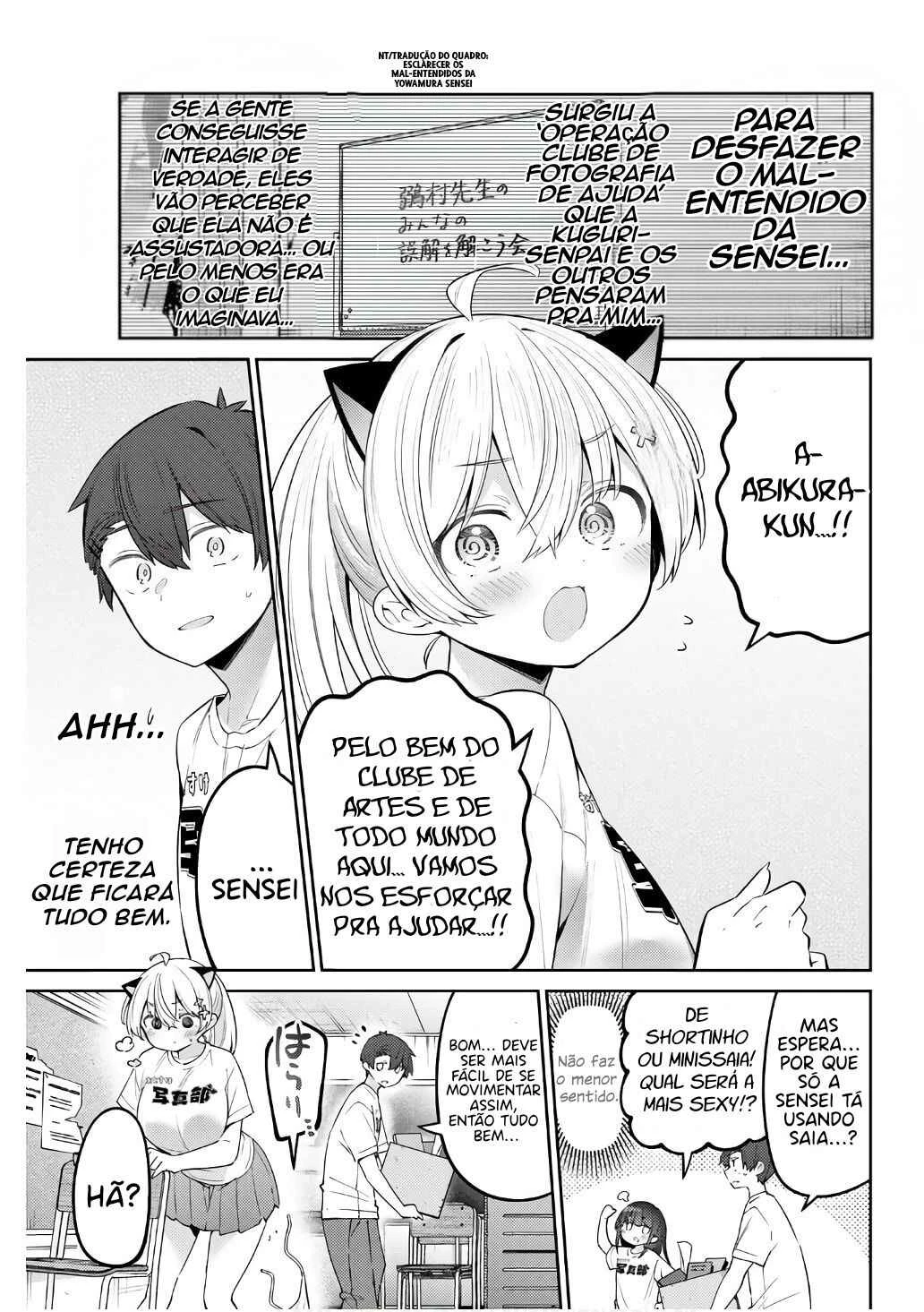Yowa Yowa Sensei — Cap. 75, pág. 4