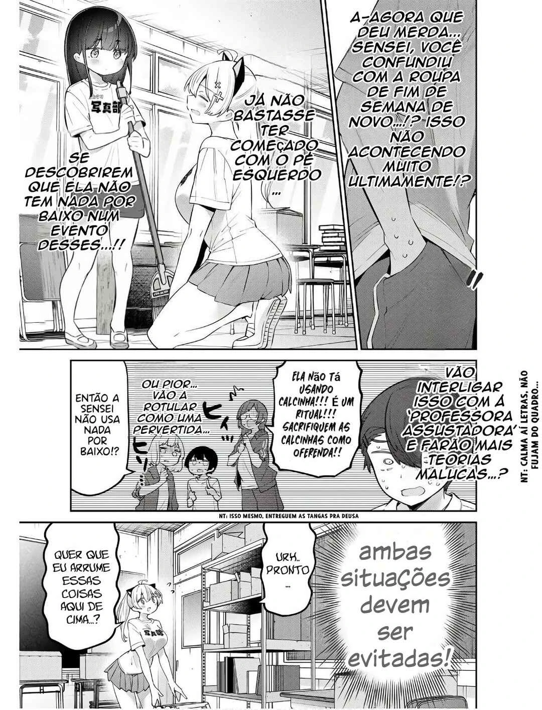 Yowa Yowa Sensei — Cap. 75, pág. 6