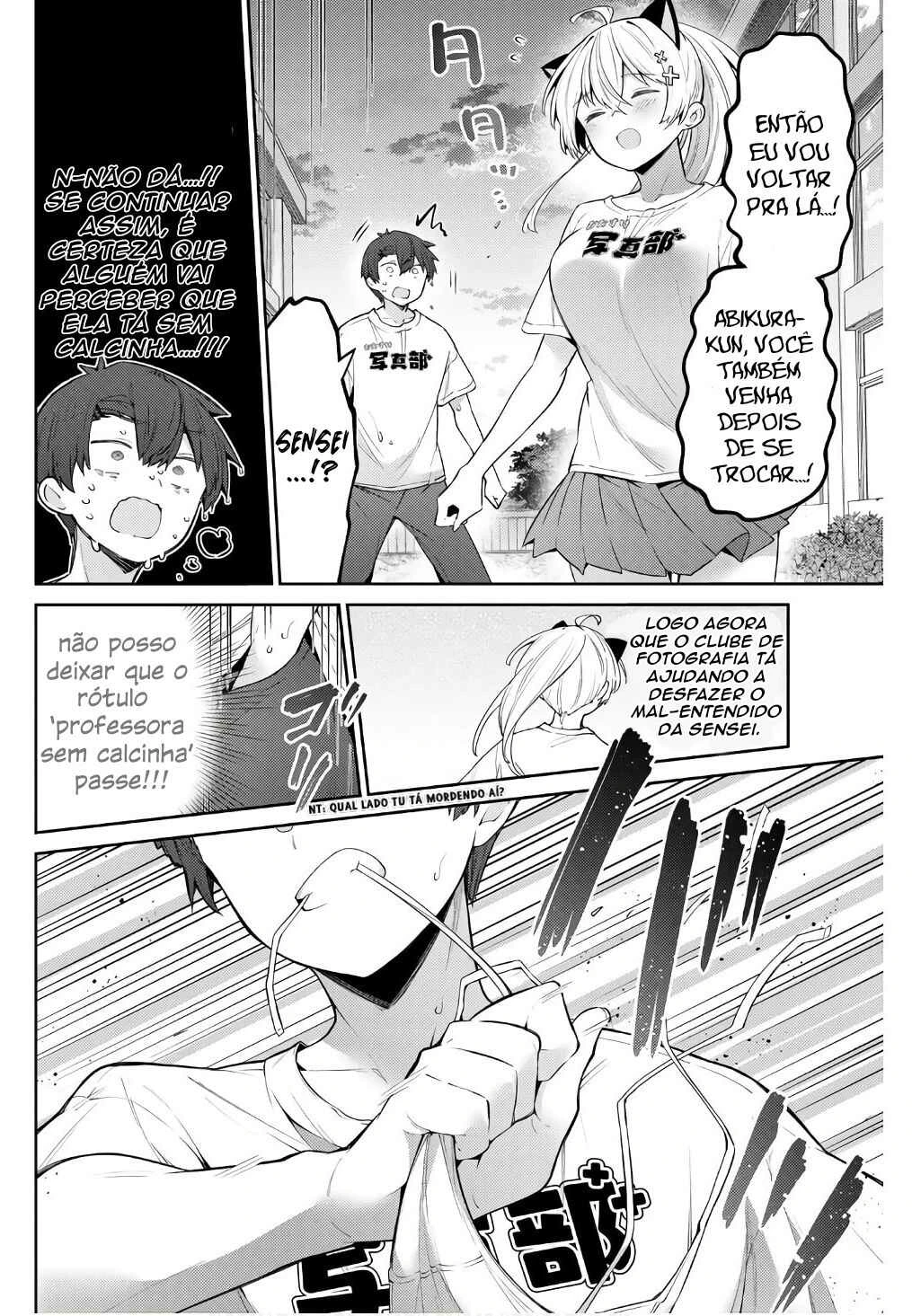 Yowa Yowa Sensei — Cap. 75, pág. 12