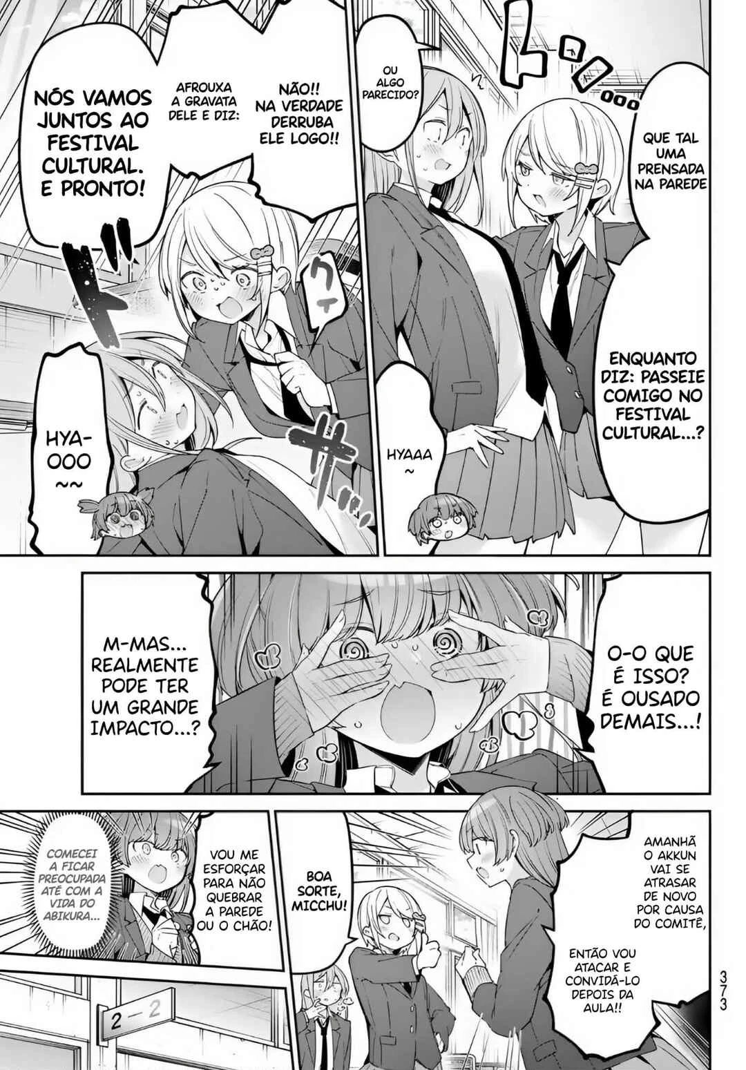 Yowa Yowa Sensei — Cap. 77, pág. 3