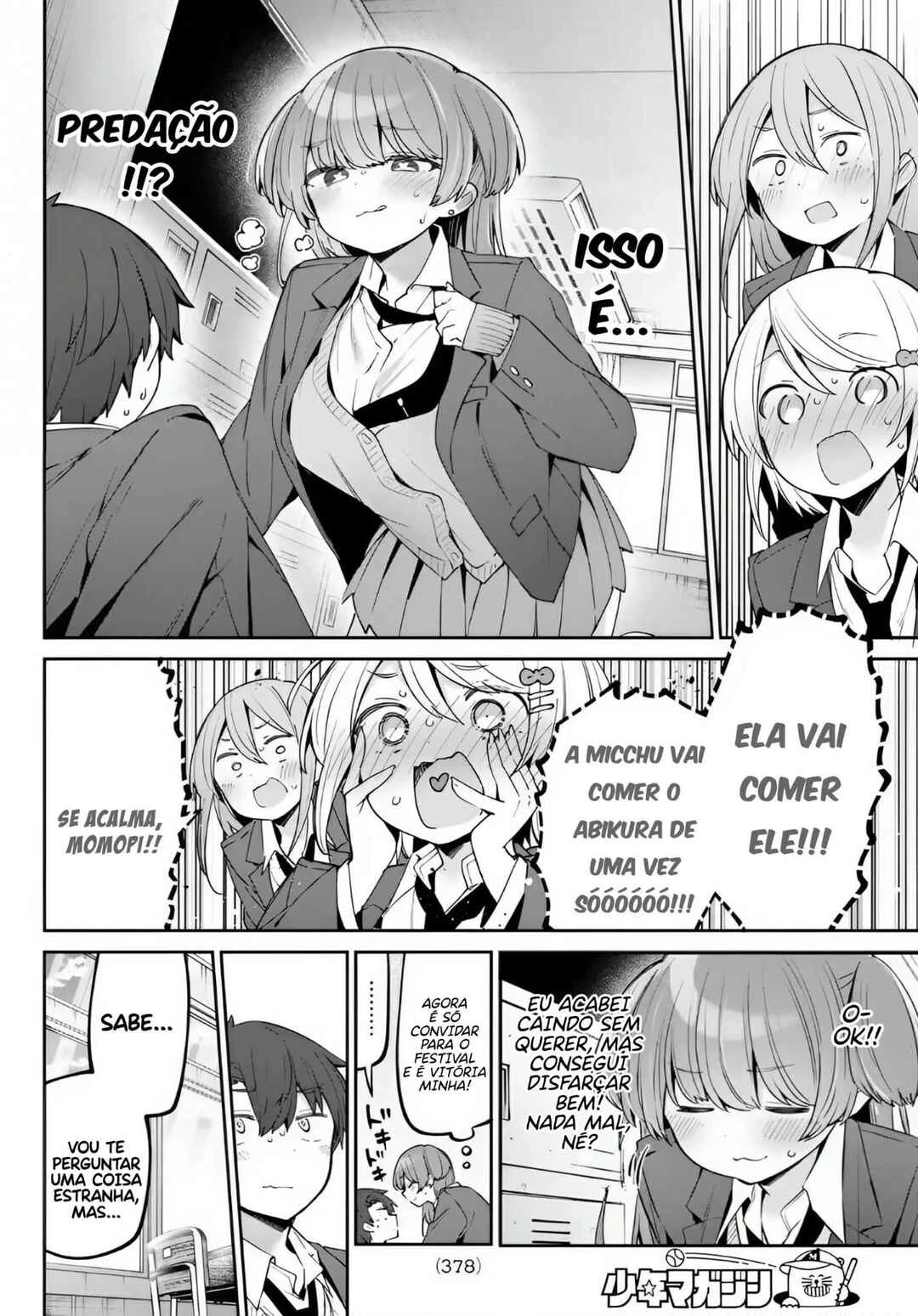 Yowa Yowa Sensei — Cap. 77, pág. 8