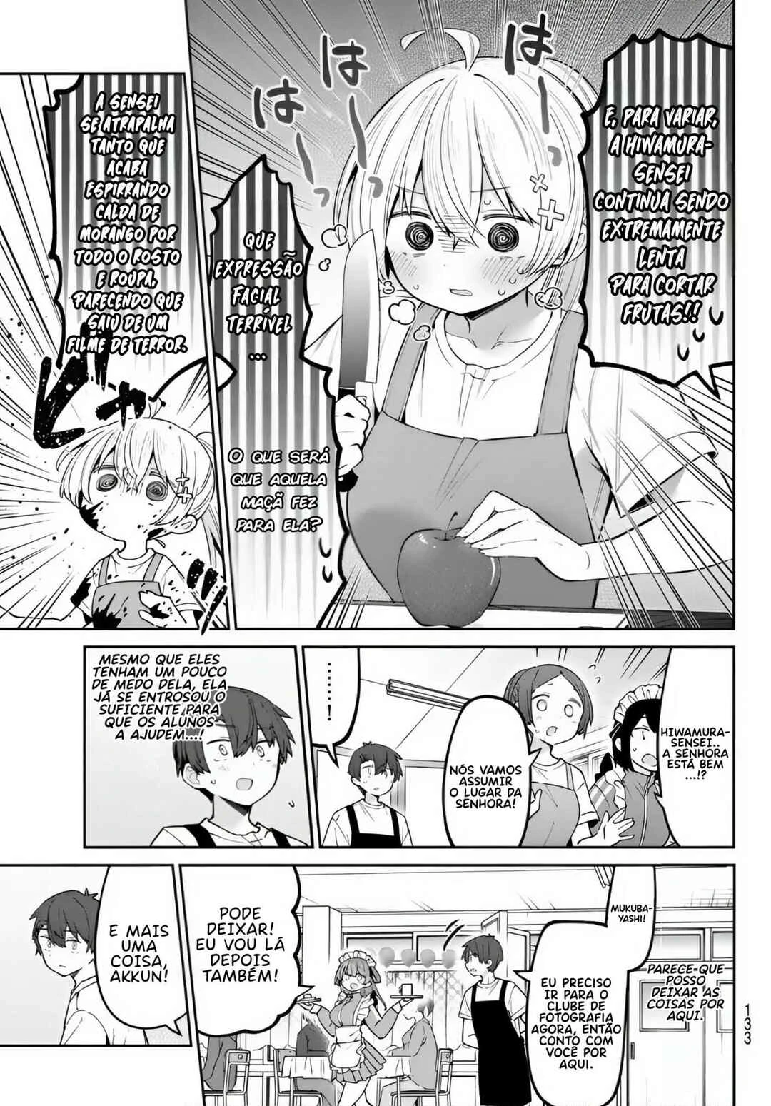 Yowa Yowa Sensei — Cap. 79, pág. 3