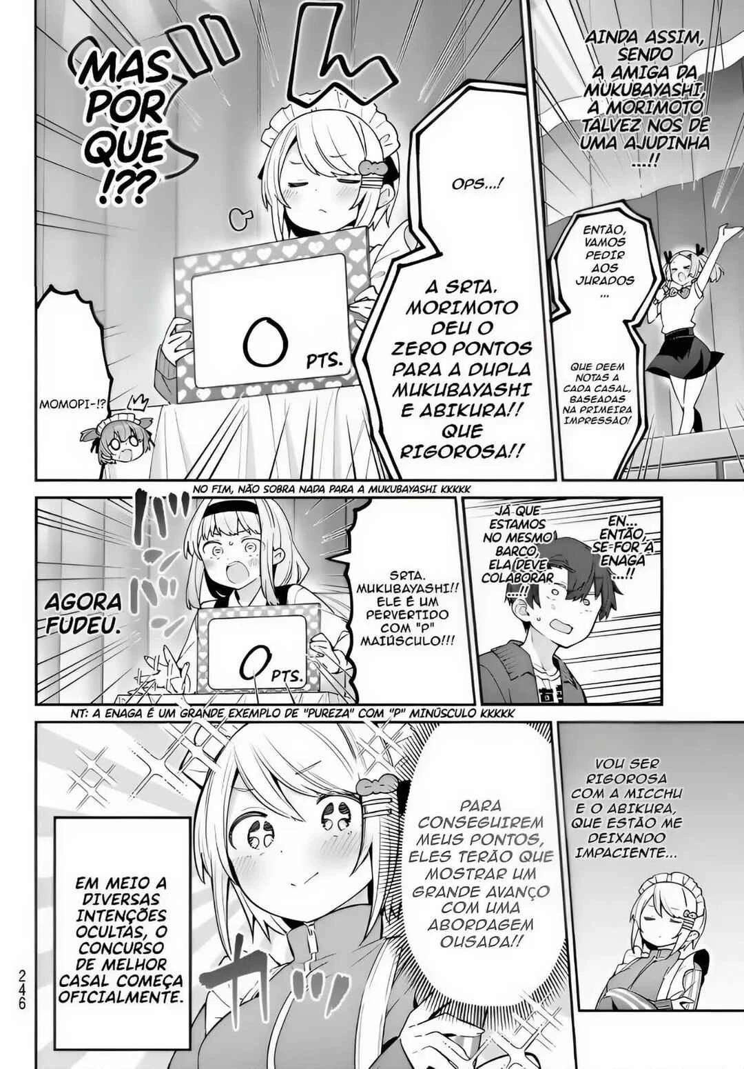 Yowa Yowa Sensei — Cap. 80, pág. 6