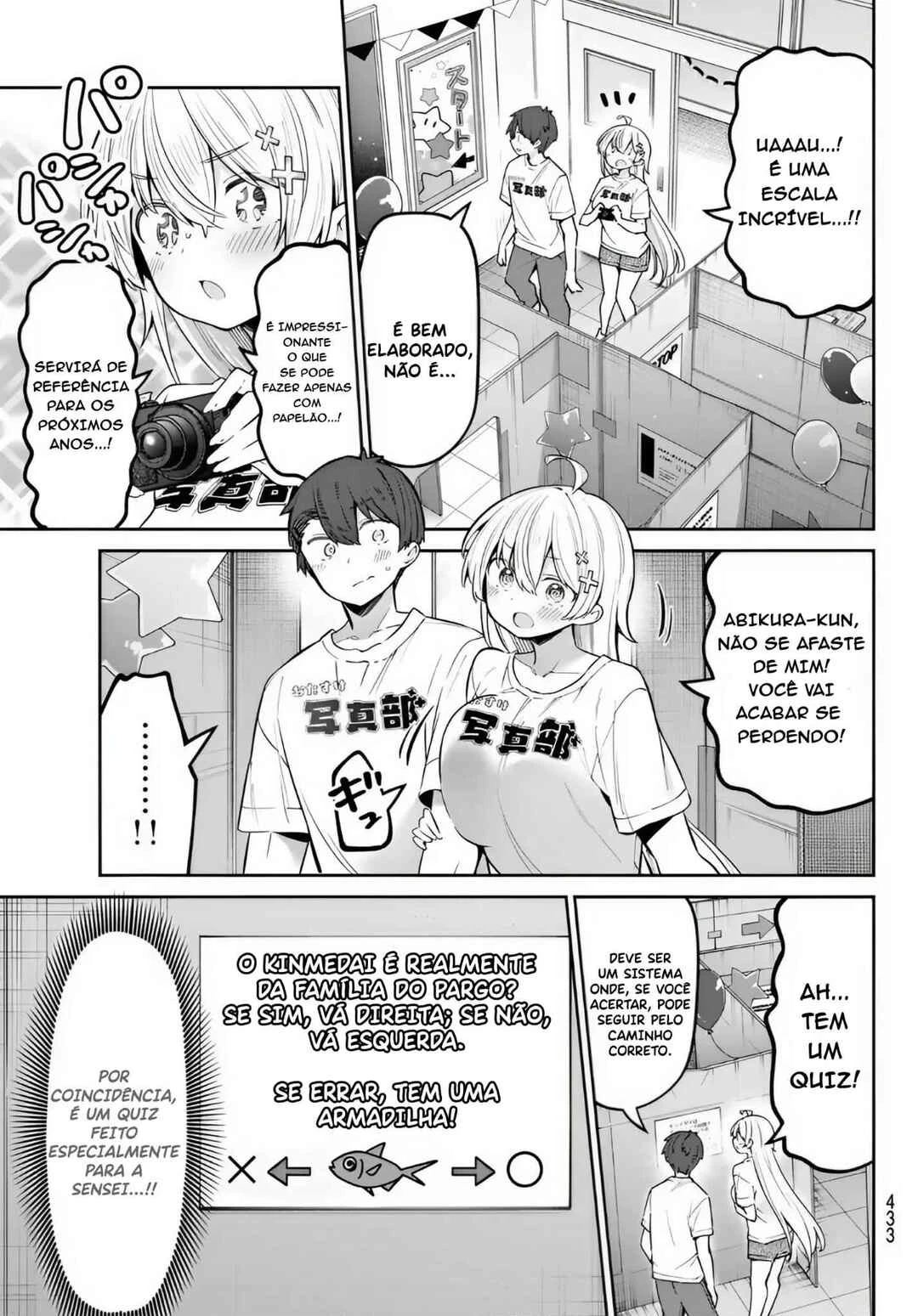 Yowa Yowa Sensei — Cap. 81, pág. 3